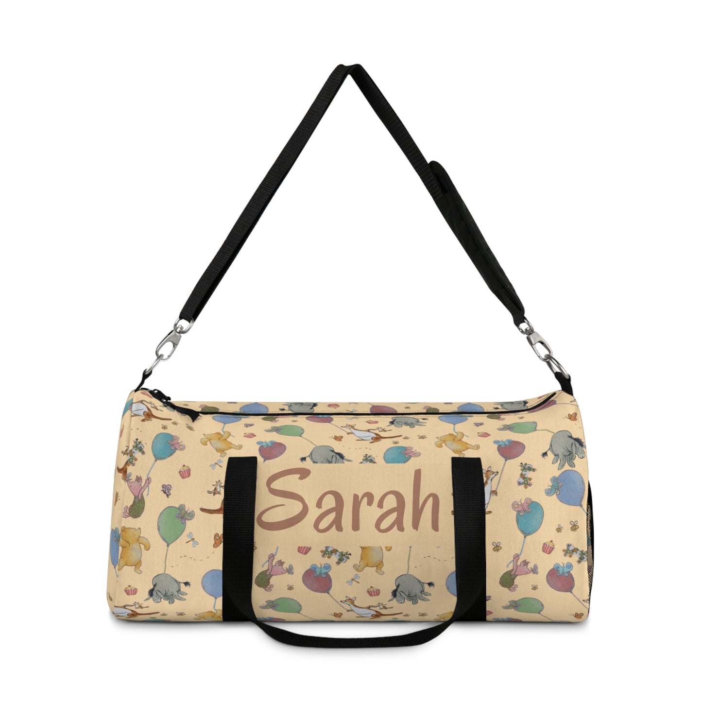 Beary Best Party Duffel Bag (INCLUDE CUSTOM NAME & FONT OPTION IN NOTES AT CHECKOUT)