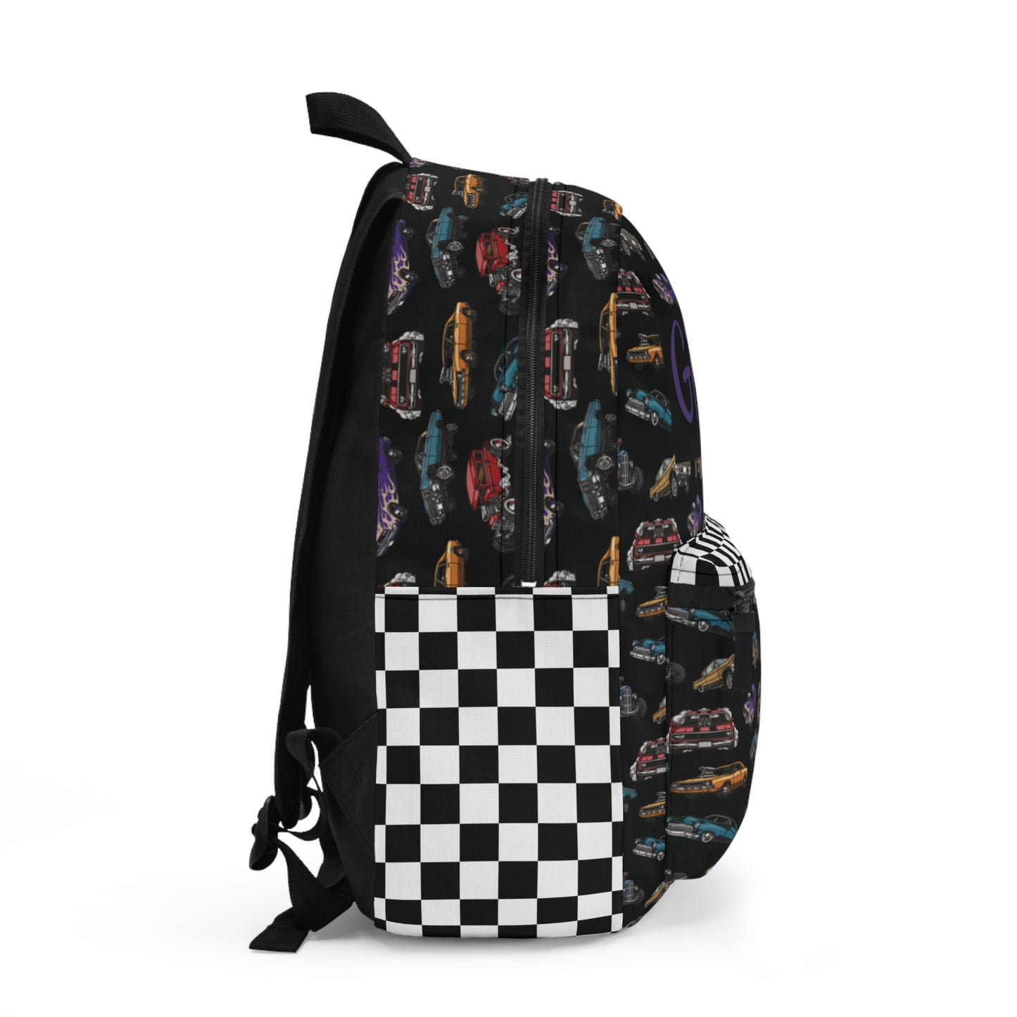 Hotrod Road Backpack (INCLUDE CUSTOM NAME & FONT OPTION IN NOTES AT CHECKOUT)