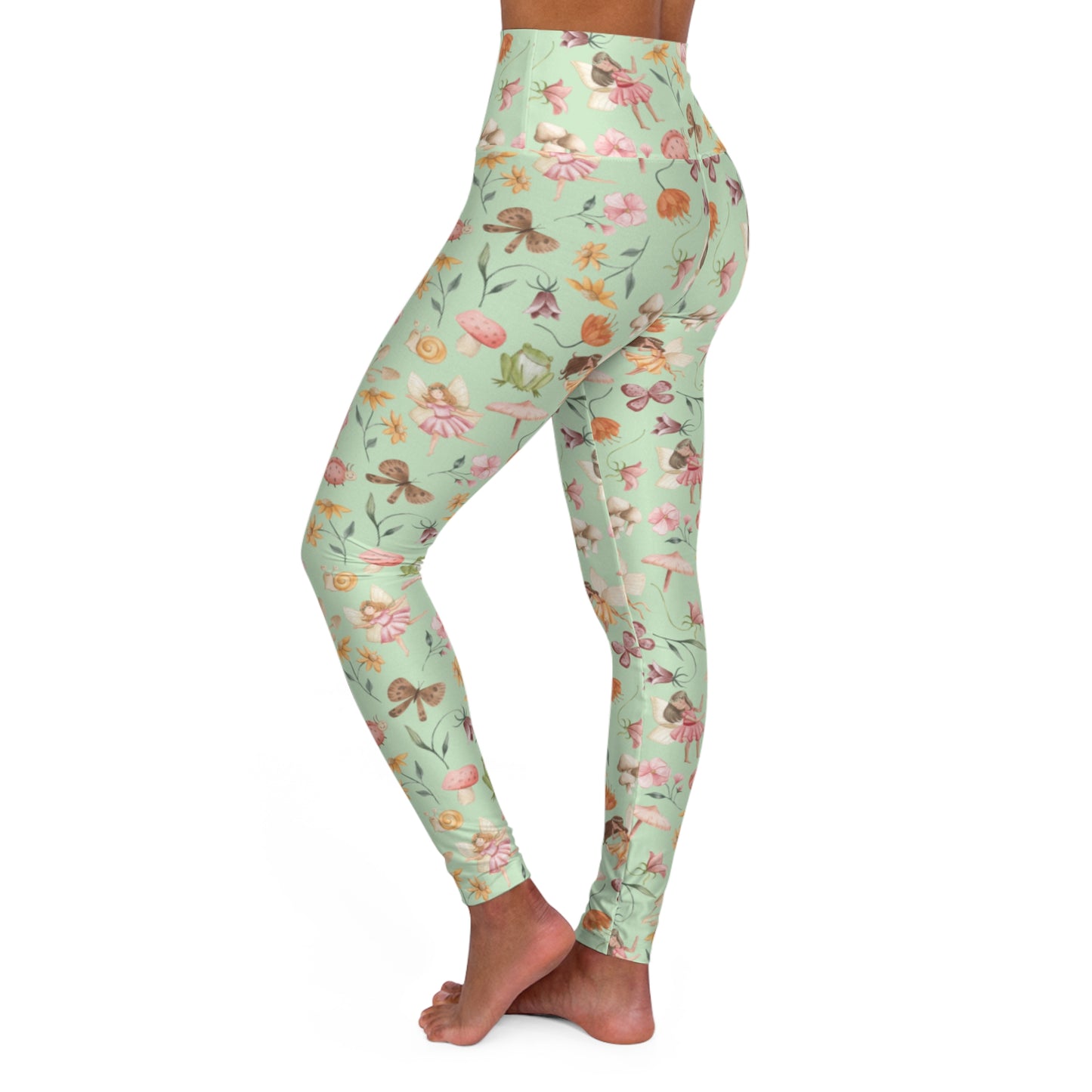 Whitton’s Garden High Waisted Yoga Leggings