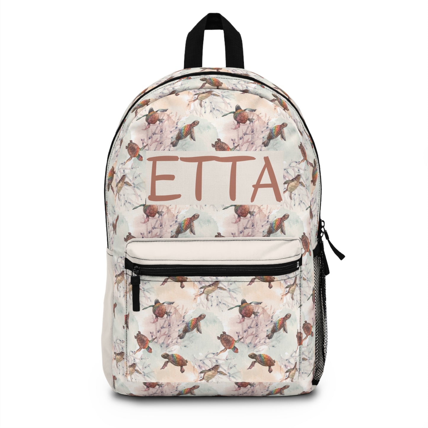 Seas The Rainbow Backpack (INCLUDE CUSTOM NAME & FONT OPTION IN NOTES AT CHECKOUT)