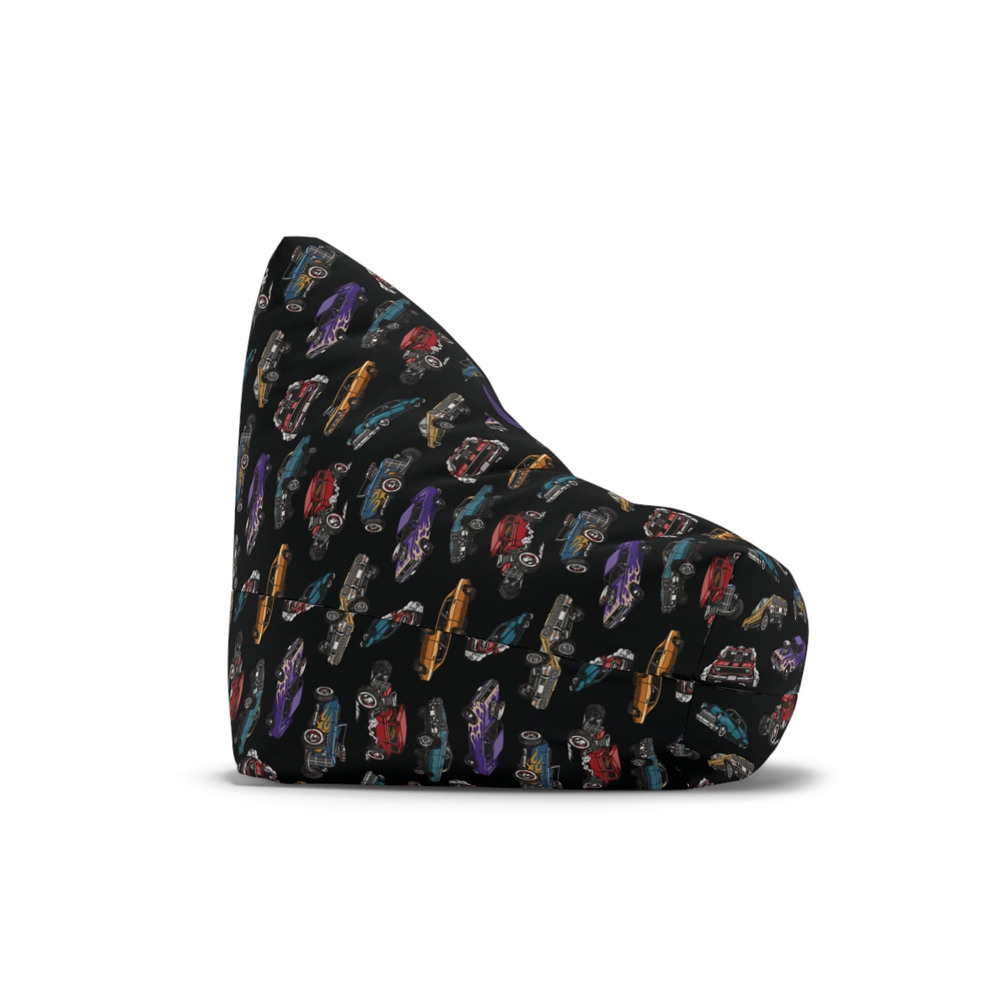 Hotrod Road Bean Bag Chair Cover (INCLUDE CUSTOM NAME & FONT OPTION IN NOTES AT CHECKOUT)