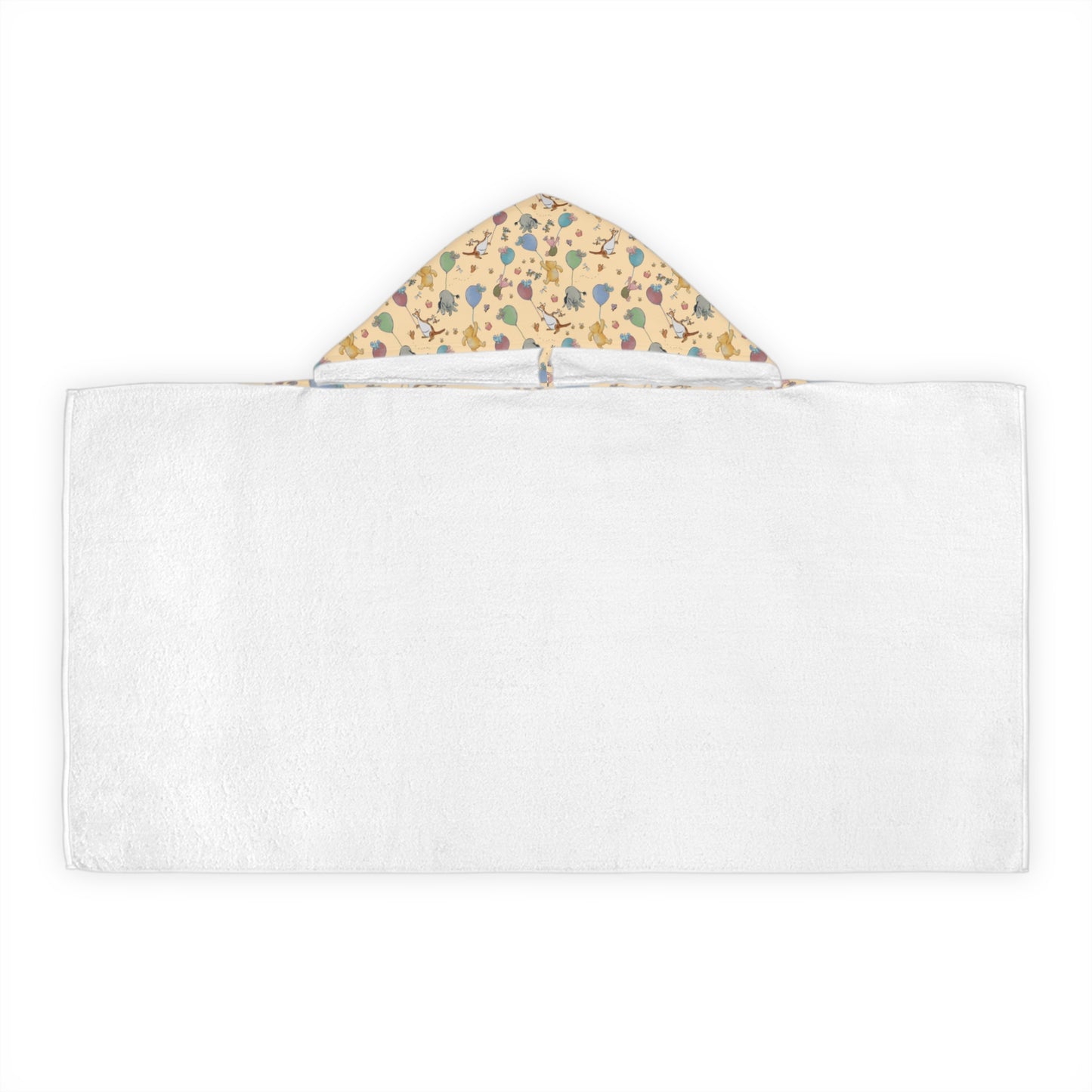Beary Best Party Youth Hooded Towel (INCLUDE CUSTOM NAME & FONT OPTION IN NOTES AT CHECKOUT)