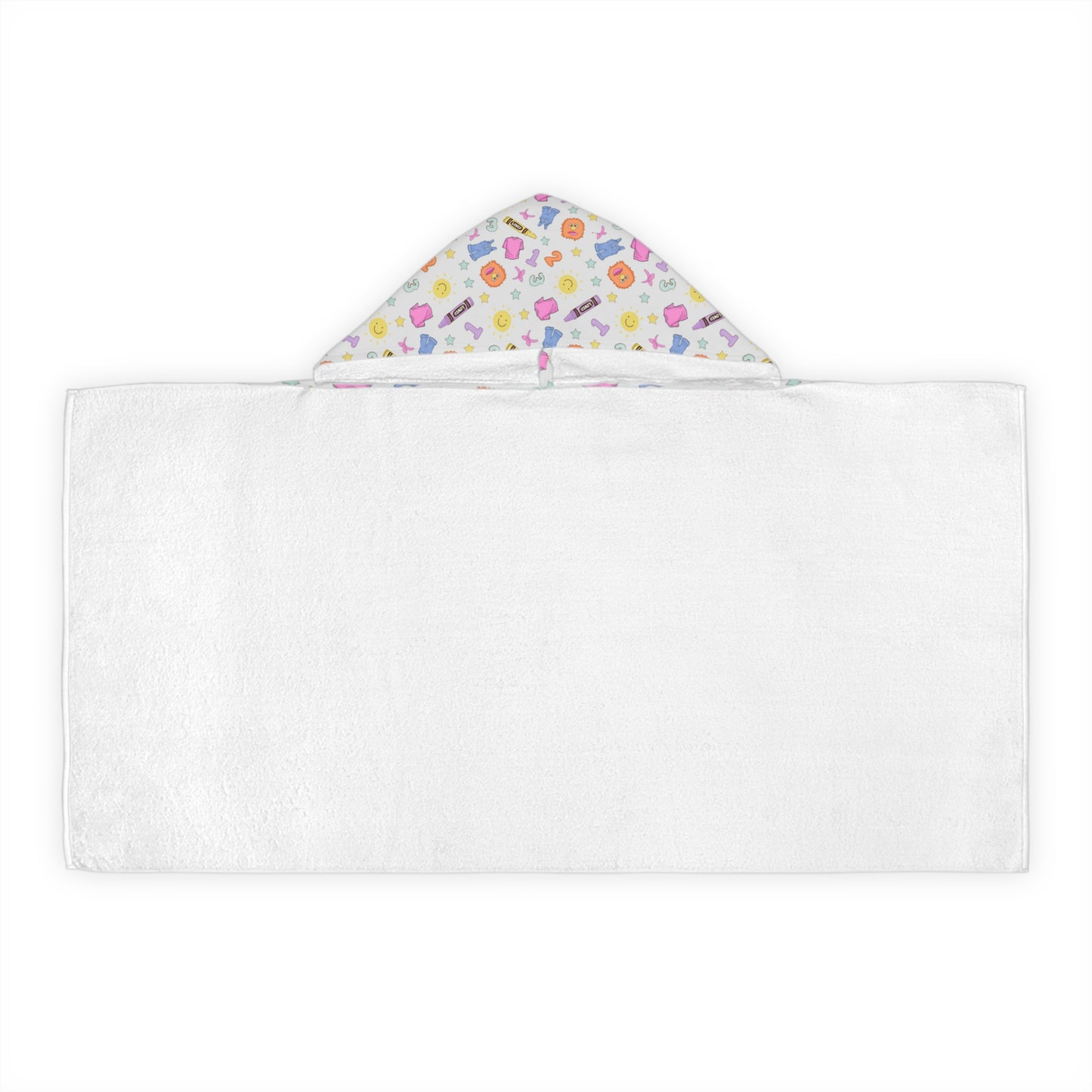 Can You Say Zip-py Youth Hooded Towel (INCLUDE CUSTOM NAME & TEXT OPTION IN NOTES AT CHECKOUT)
