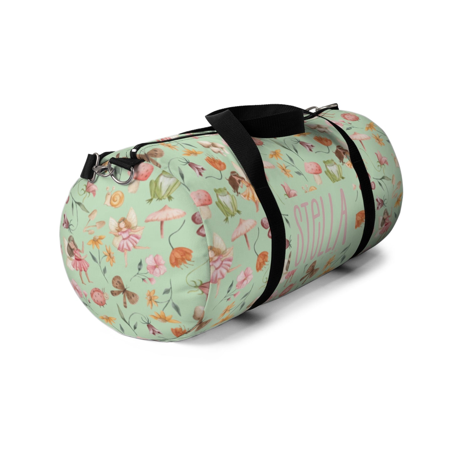 Whitton’s Fairy Garden Duffel Bag (INCLUDE CUSTOM NAME & FONT OPTION IN NOTES AT CHECKOUT)