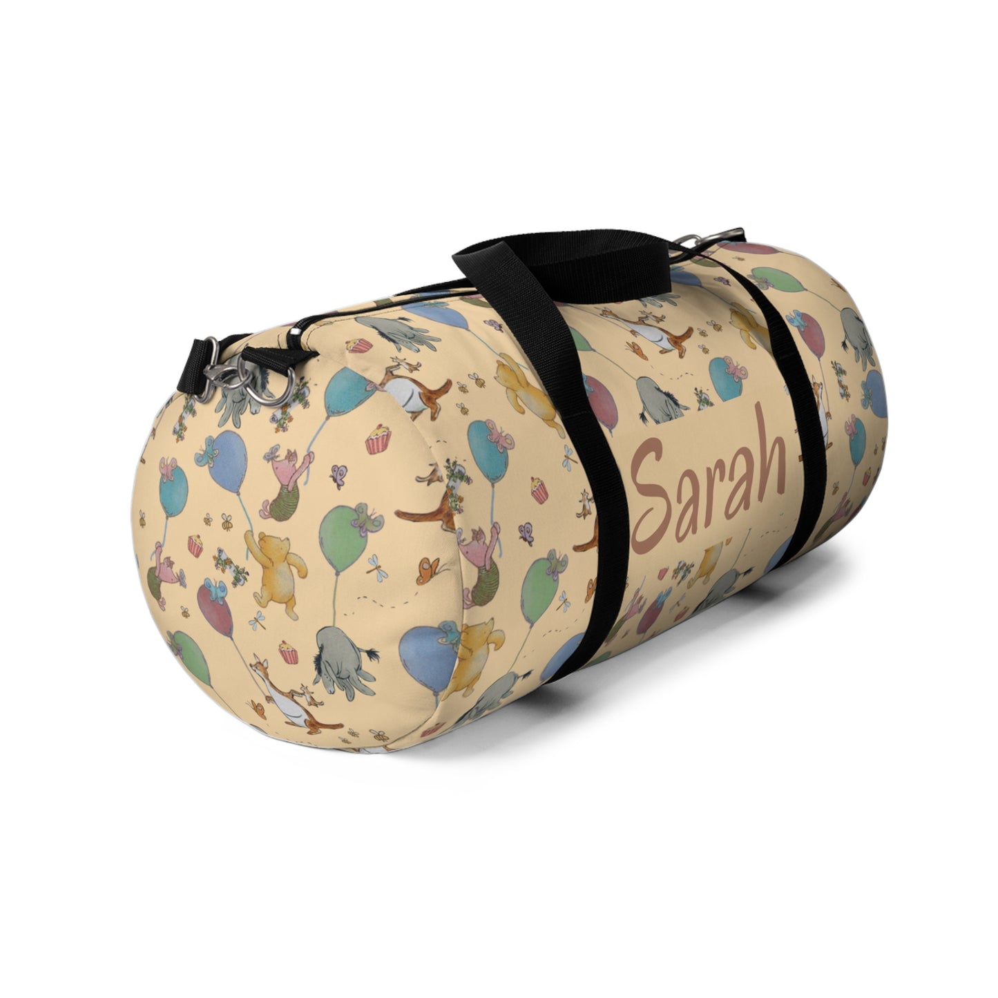 Beary Best Party Duffel Bag (INCLUDE CUSTOM NAME & FONT OPTION IN NOTES AT CHECKOUT)