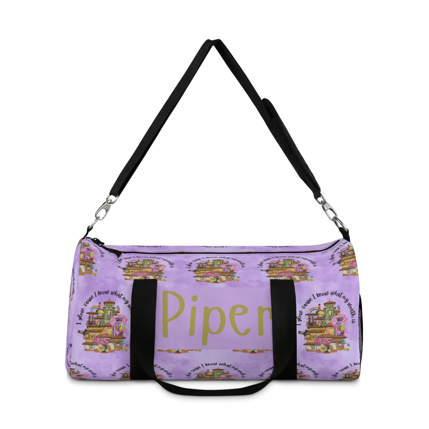 Miracle Duffel Bag (INCLUDE CUSTOM NAME & FONT OPTION IN NOTES AT CHECKOUT)
