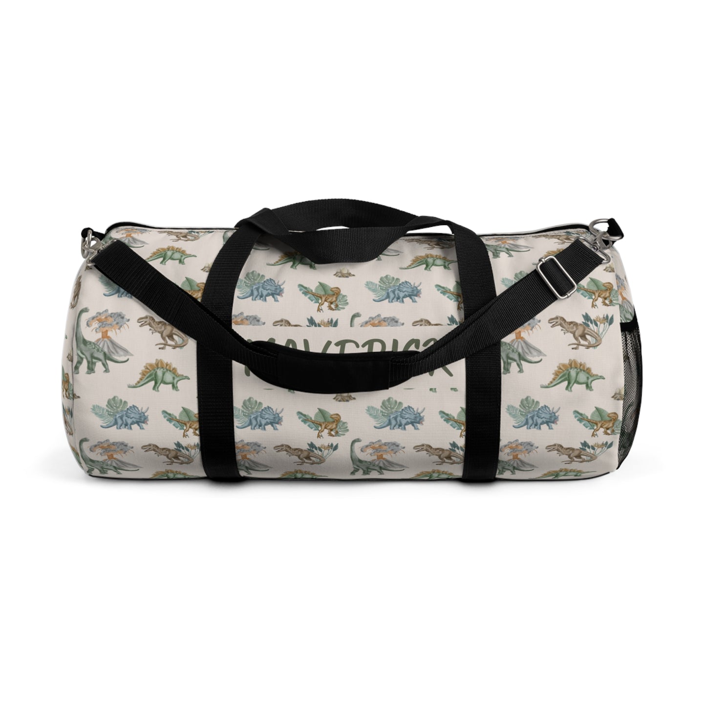Lost World Duffel Bag (INCLUDE CUSTOM NAME & FONT OPTION IN NOTES AT CHECKOUT)