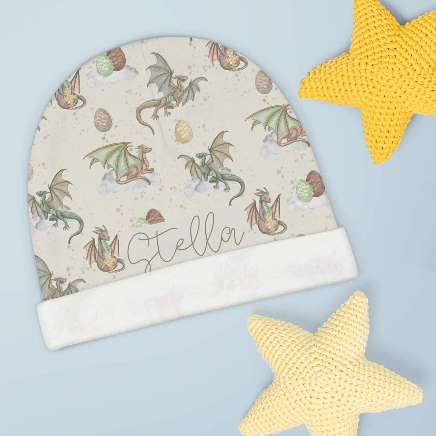Dragonstone Baby Beanie (INCLUDE CUSTOM NAME & FONT OPTION IN NOTES AT CHECKOUT)