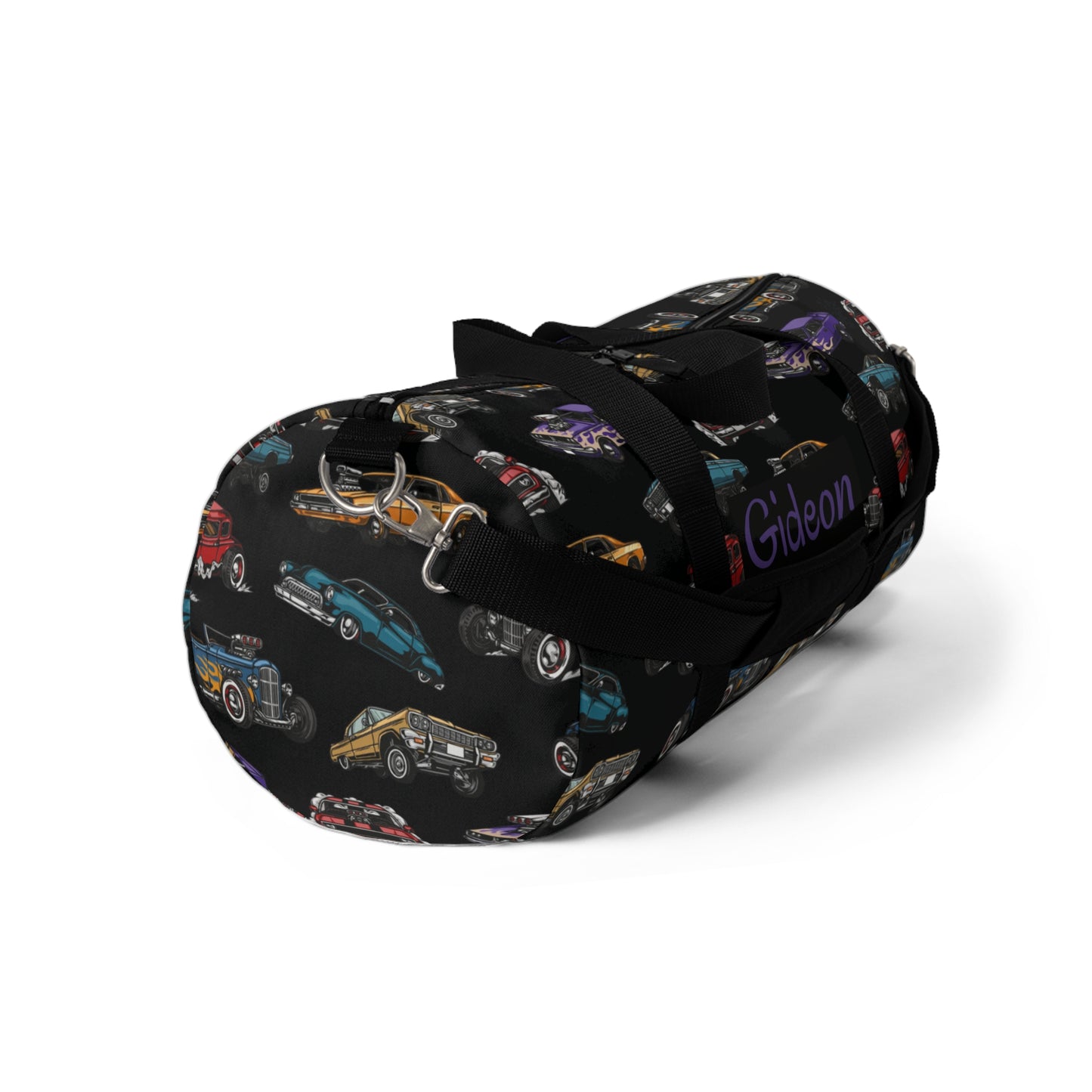 Hotrod Road Duffel Bag (INCLUDE CUSTOM NAME & FONT OPTION IN NOTES AT CHECKOUT)