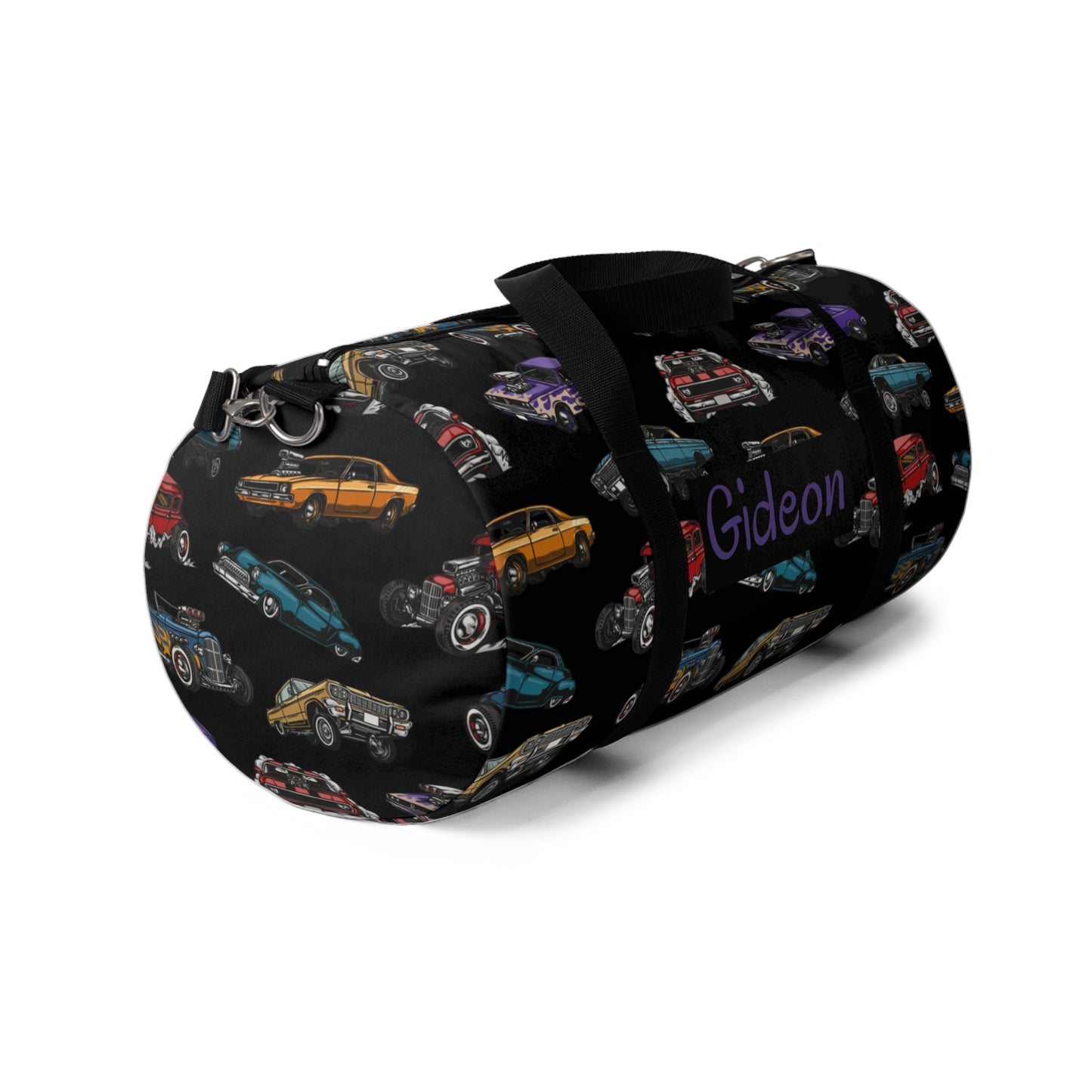 Hotrod Road Duffel Bag (INCLUDE CUSTOM NAME & FONT OPTION IN NOTES AT CHECKOUT)