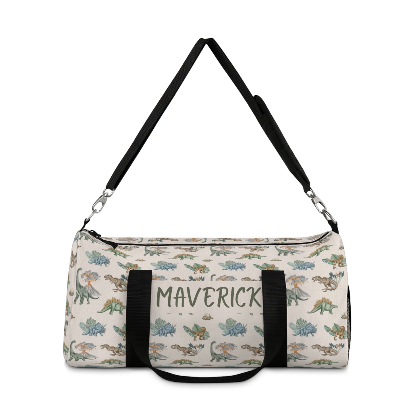 Lost World Duffel Bag (INCLUDE CUSTOM NAME & FONT OPTION IN NOTES AT CHECKOUT)
