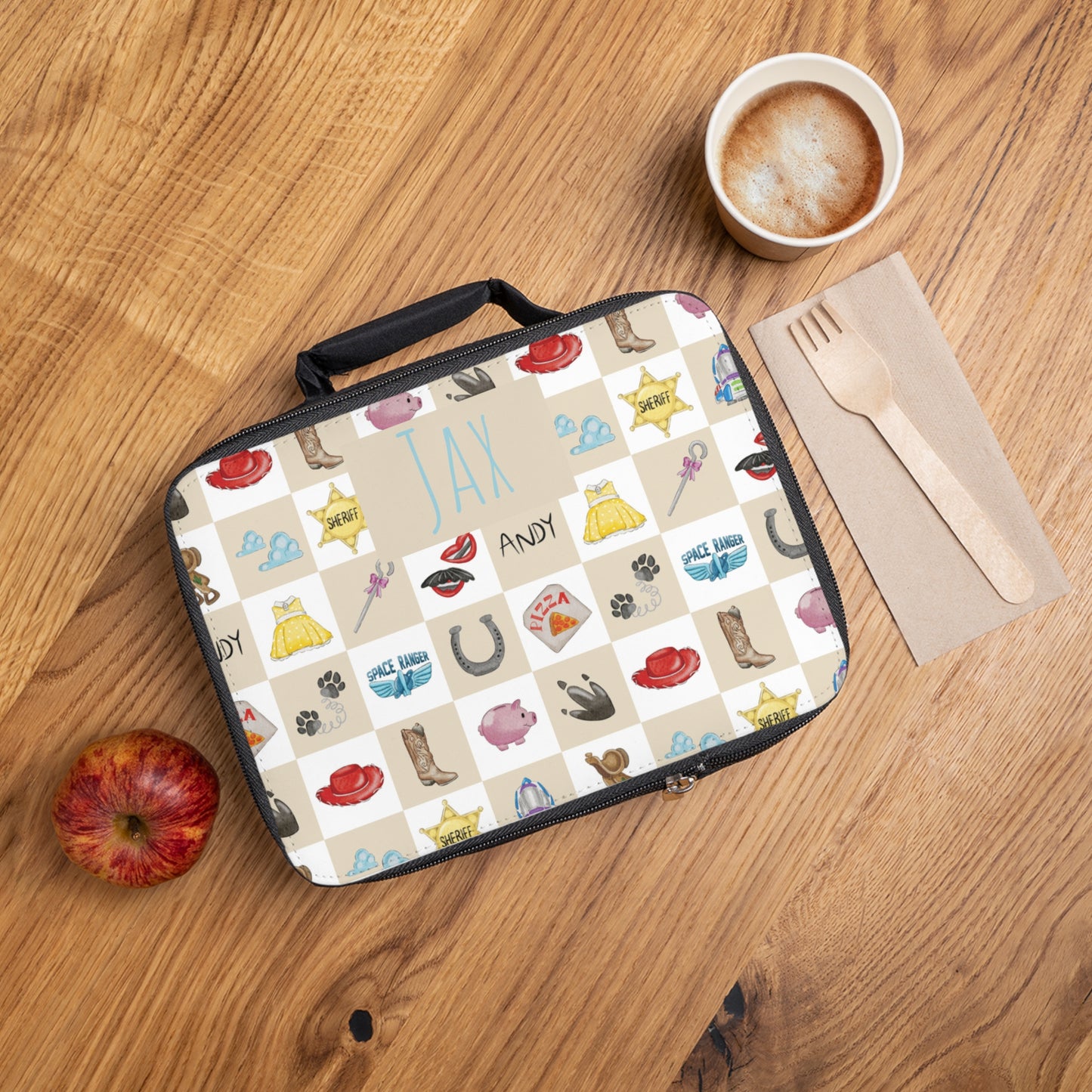 You’ve Got A Friend in Me Lunch Bag (INCLUDE CUSTOM NAME & FONT OPTION IN NOTES AT CHECKOUT)