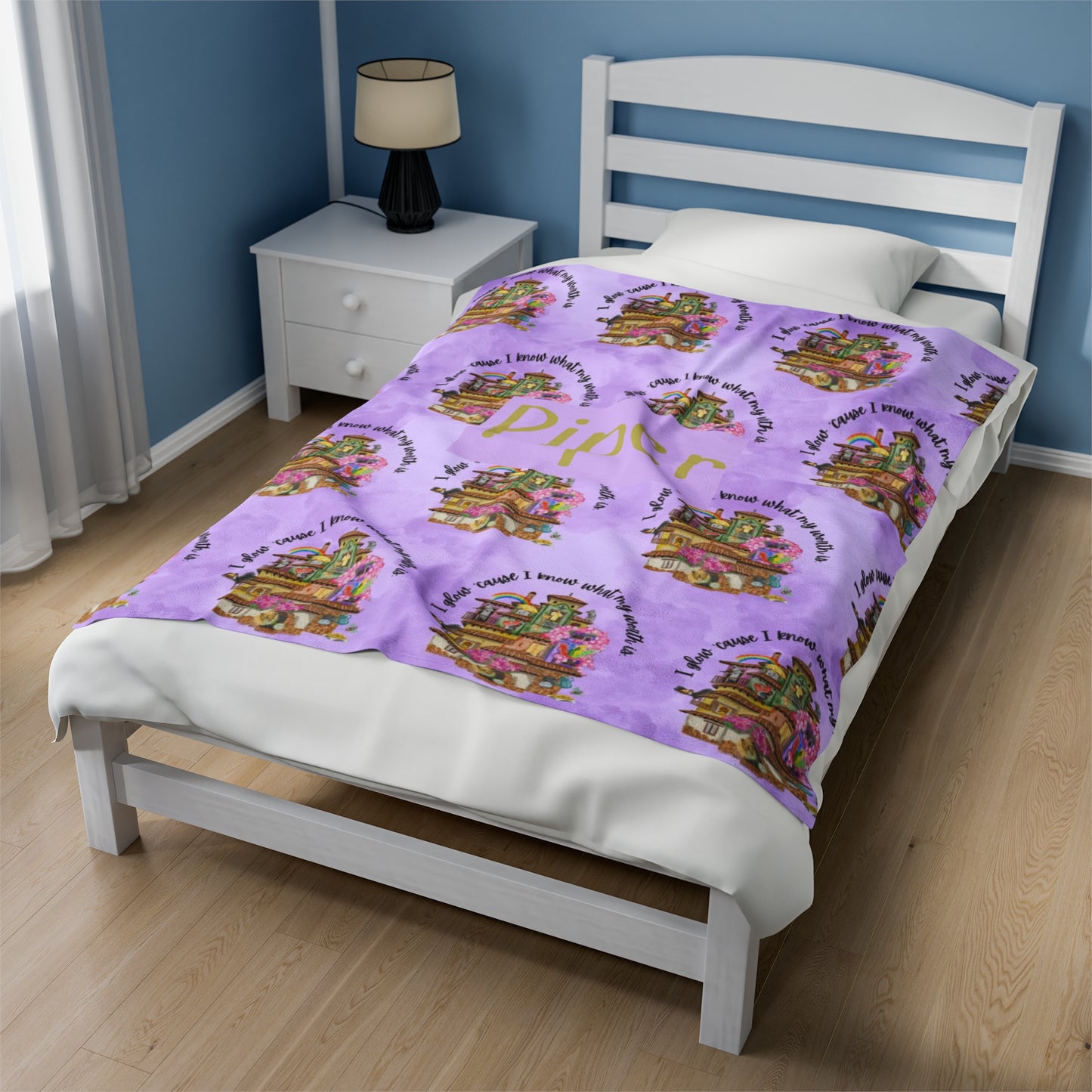 Miracle Velveteen Plush Blanket (INCLUDE CUSTOM NAME & FONT OPTION IN NOTES AT CHECKOUT)