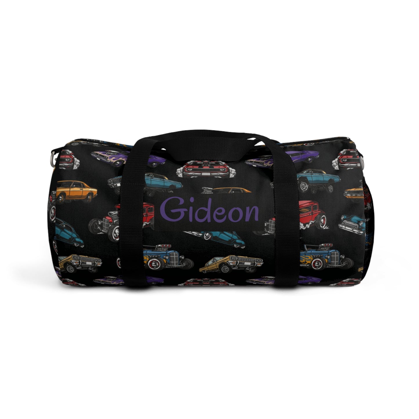 Hotrod Road Duffel Bag (INCLUDE CUSTOM NAME & FONT OPTION IN NOTES AT CHECKOUT)