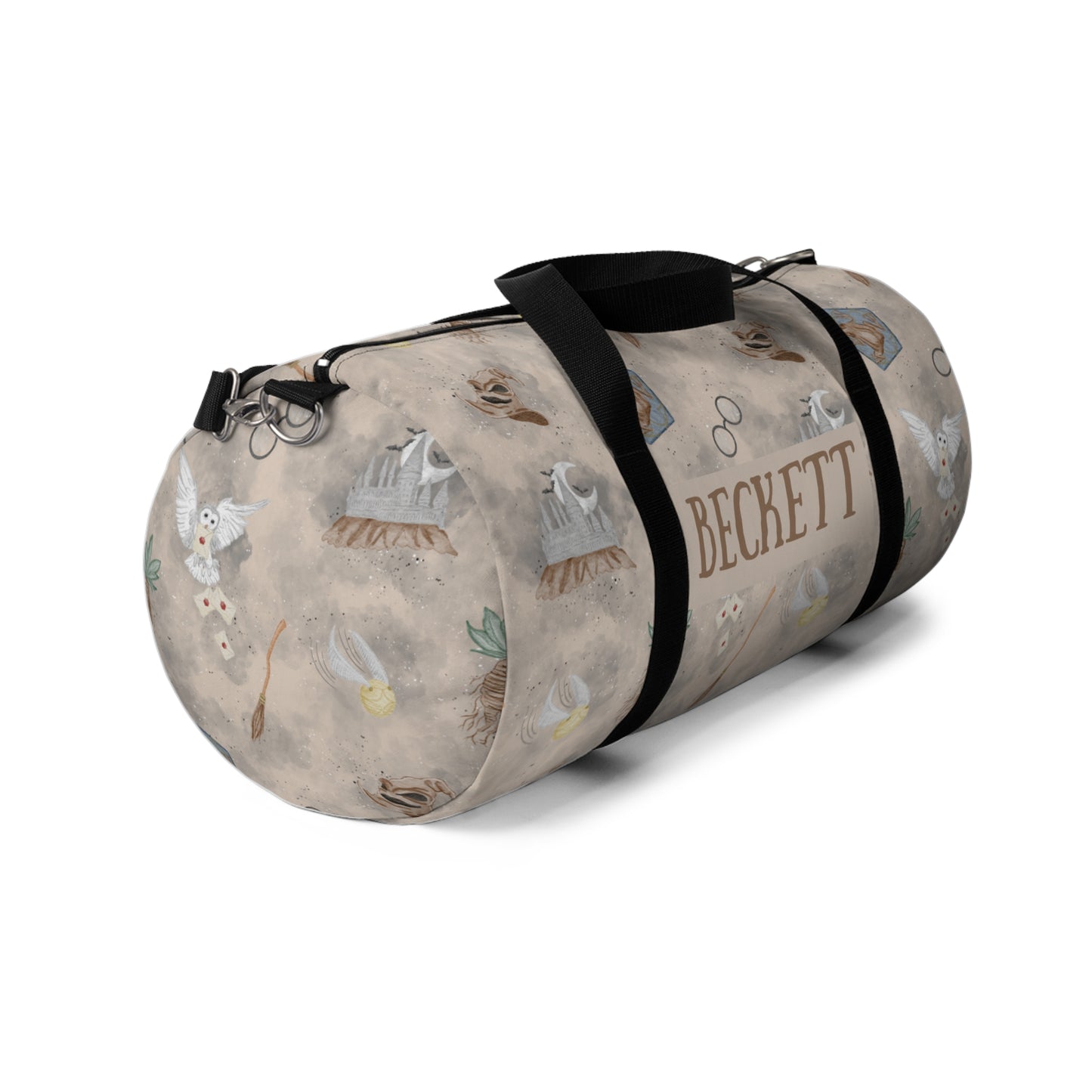 Yer A Wizard Duffel Bag (INCLUDE CUSTOM NAME & FONT OPTION IN NOTES AT CHECKOUT)