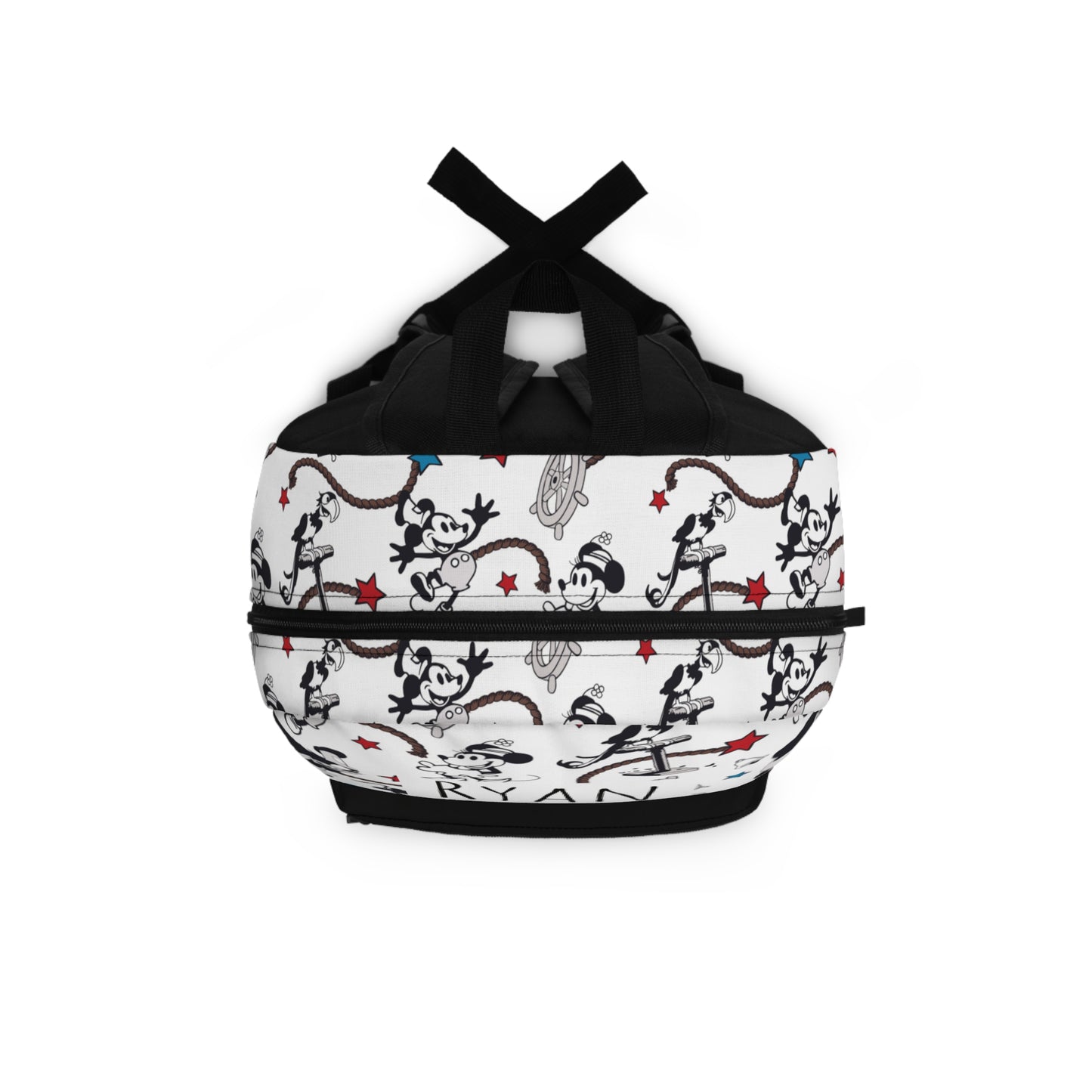 Steamboat Willie Backpack (INCLUDE CUSTOM NAME & FONT OPTION IN NOTES AT CHECKOUT)