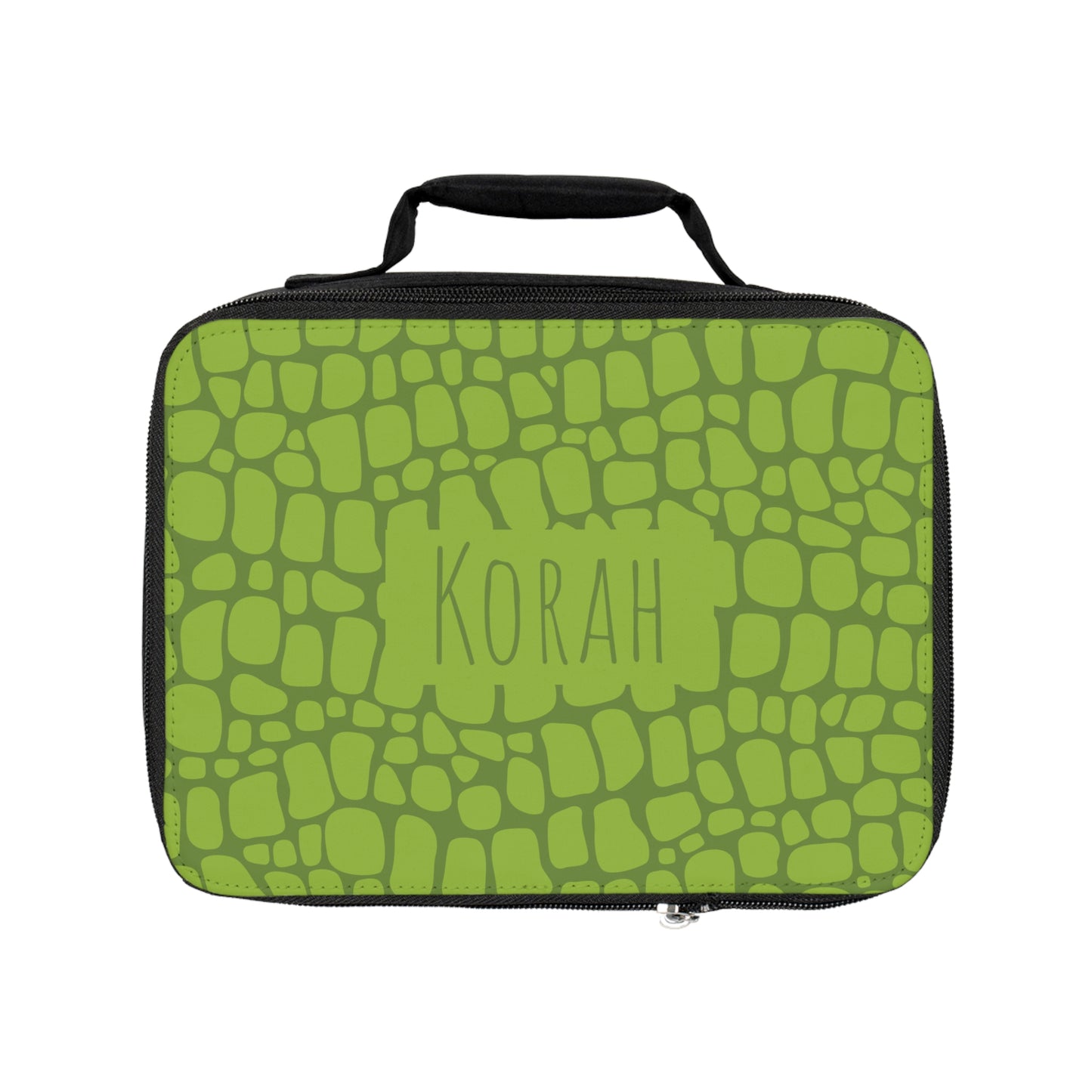 Croc Lunch Bag (INCLUDE CUSTOM NAME & FONT OPTION IN NOTES AT CHECKOUT)