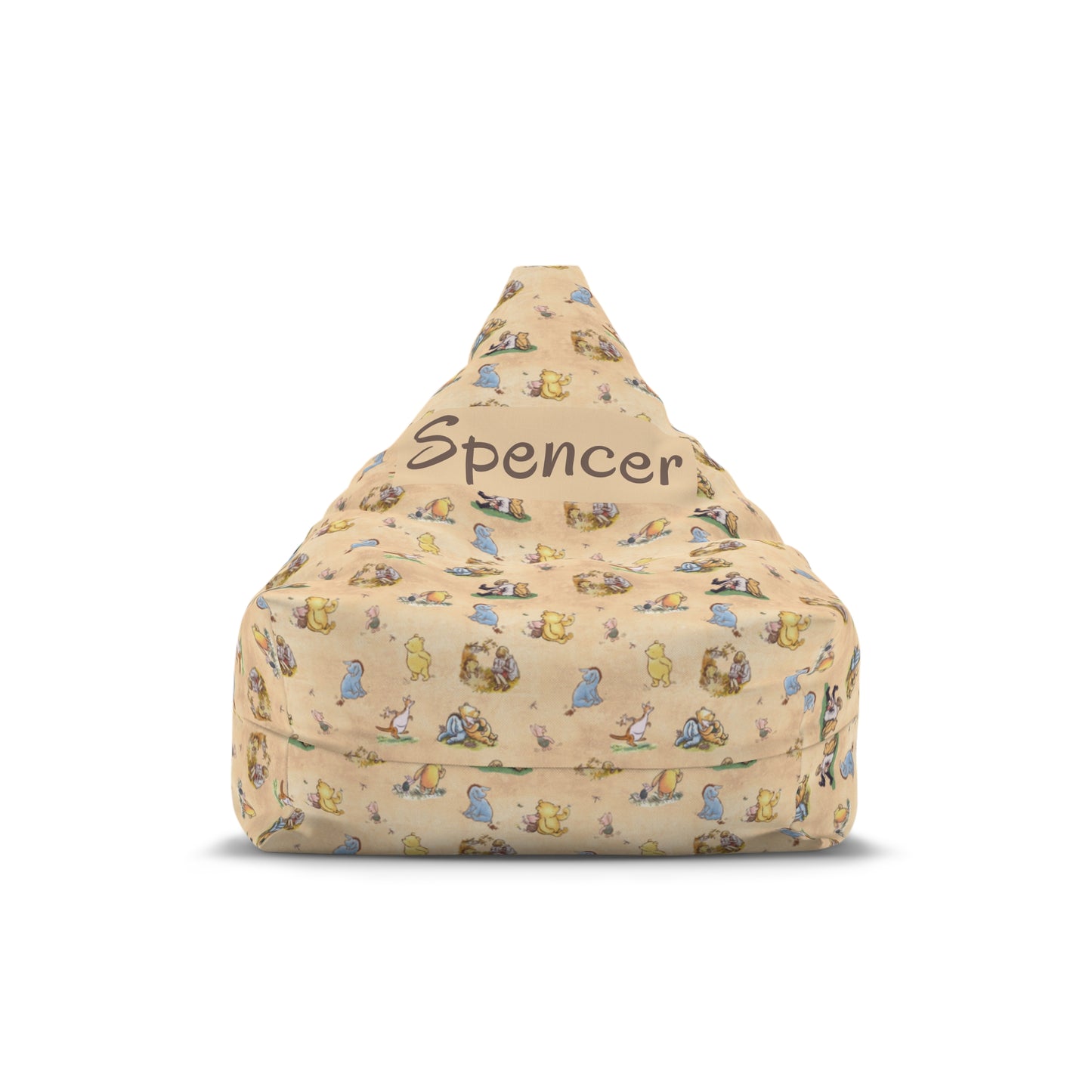 Beary Best Friends Bean Bag Chair Cover (INCLUDE CUSTOM NAME & FONT OPTION IN NOTES AT CHECKOUT)