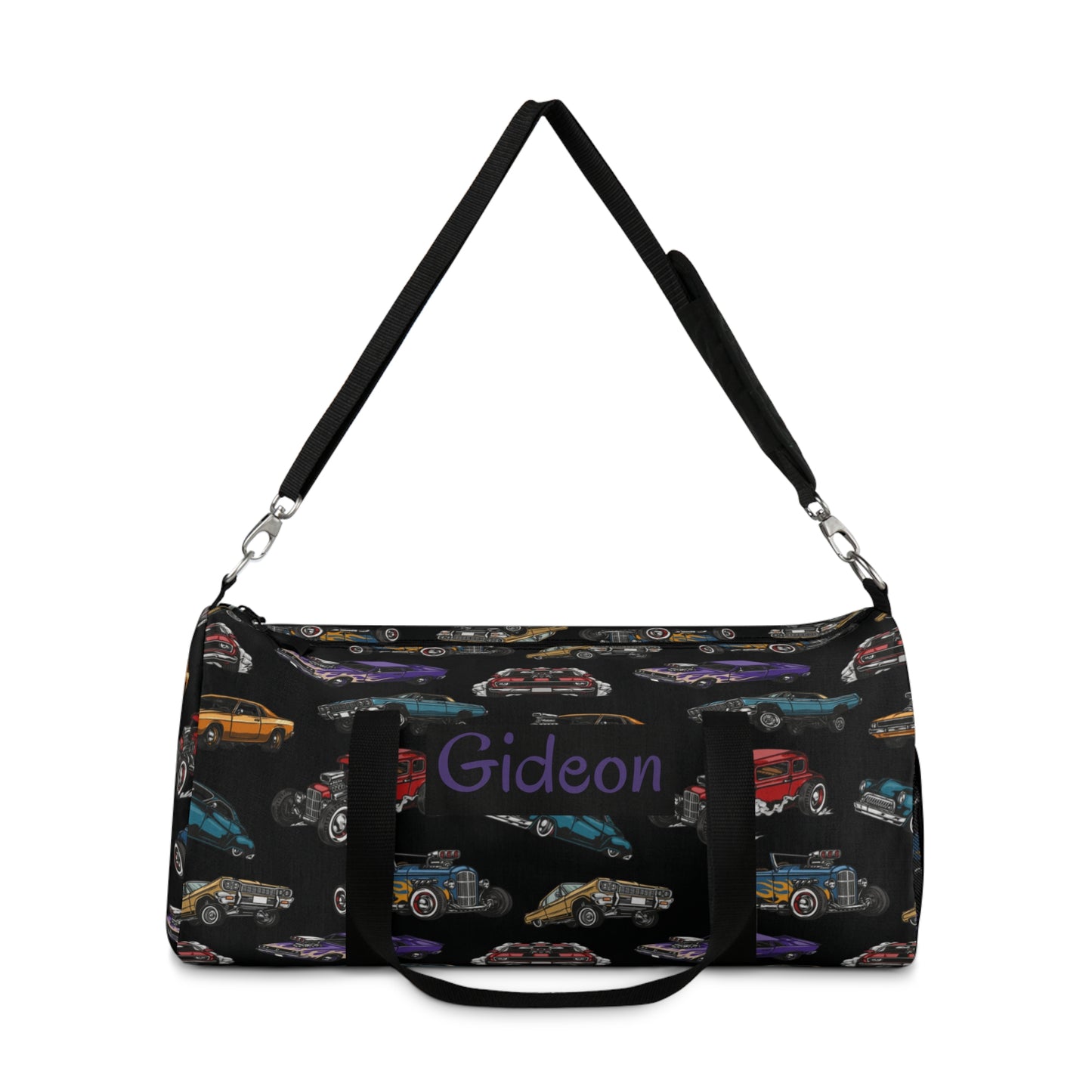 Hotrod Road Duffel Bag (INCLUDE CUSTOM NAME & FONT OPTION IN NOTES AT CHECKOUT)