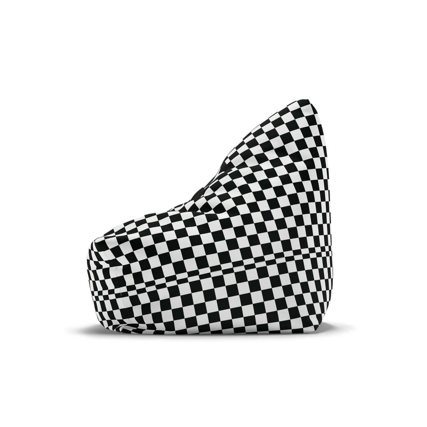 Checks Bean Bag Chair Cover (INCLUDE CUSTOM NAME & FONT OPTION IN NOTES AT CHECKOUT)