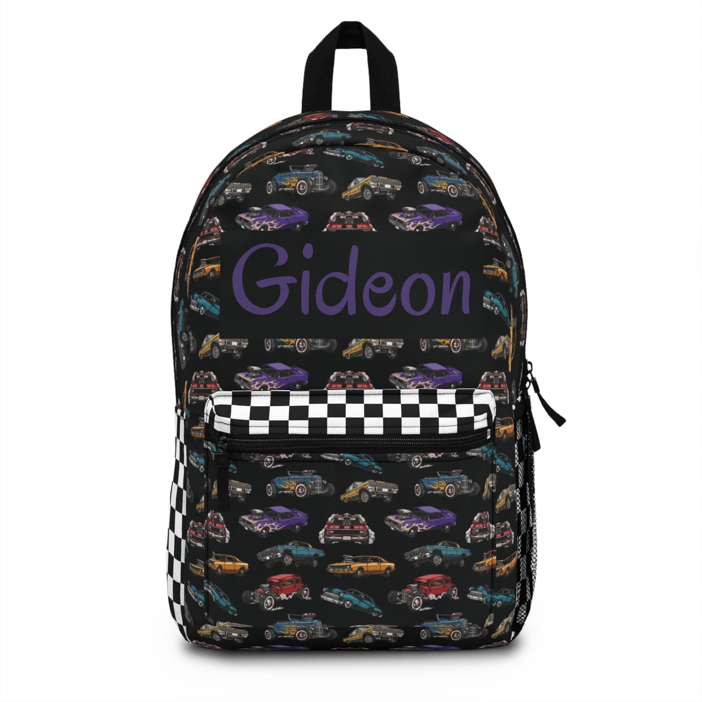 Hotrod Road Backpack (INCLUDE CUSTOM NAME & FONT OPTION IN NOTES AT CHECKOUT)