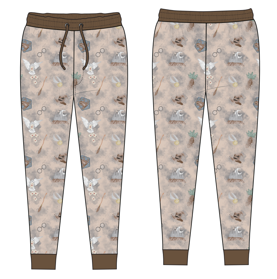 Yer A Wizard Adult Joggers