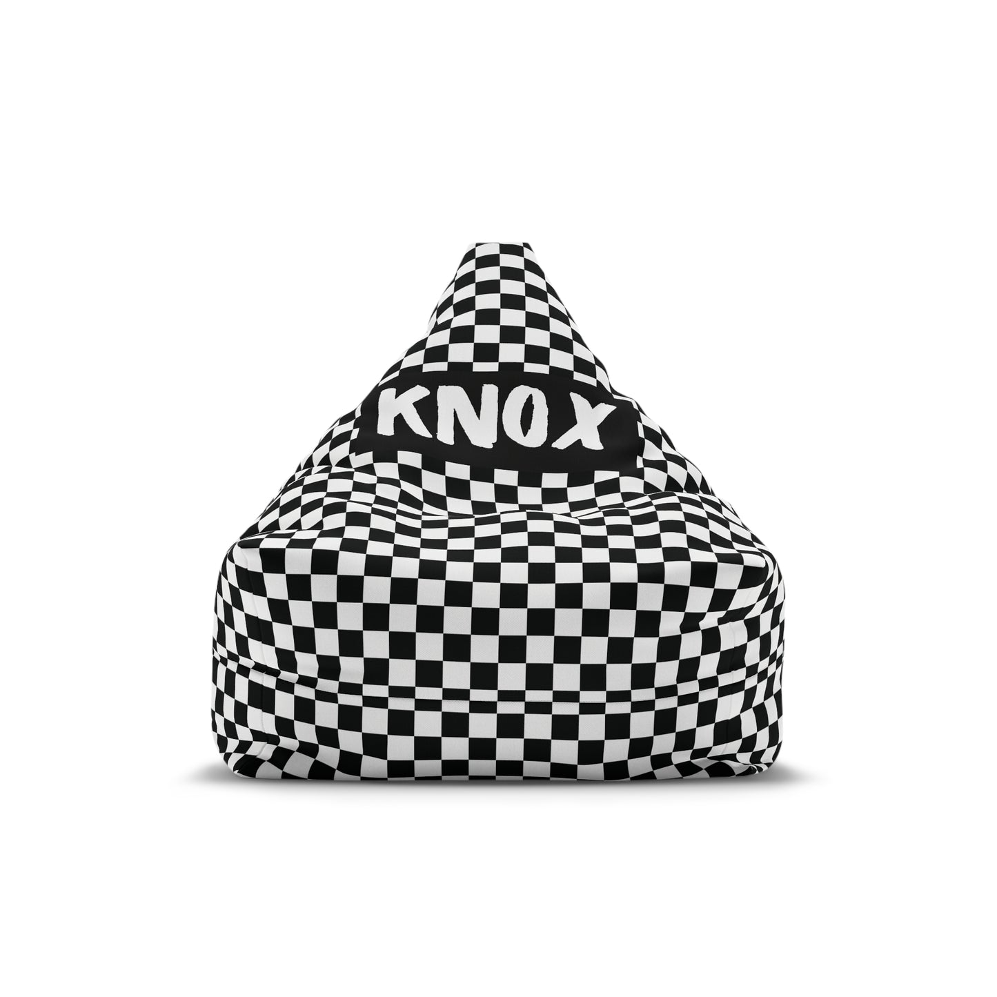 Checks Bean Bag Chair Cover (INCLUDE CUSTOM NAME & FONT OPTION IN NOTES AT CHECKOUT)
