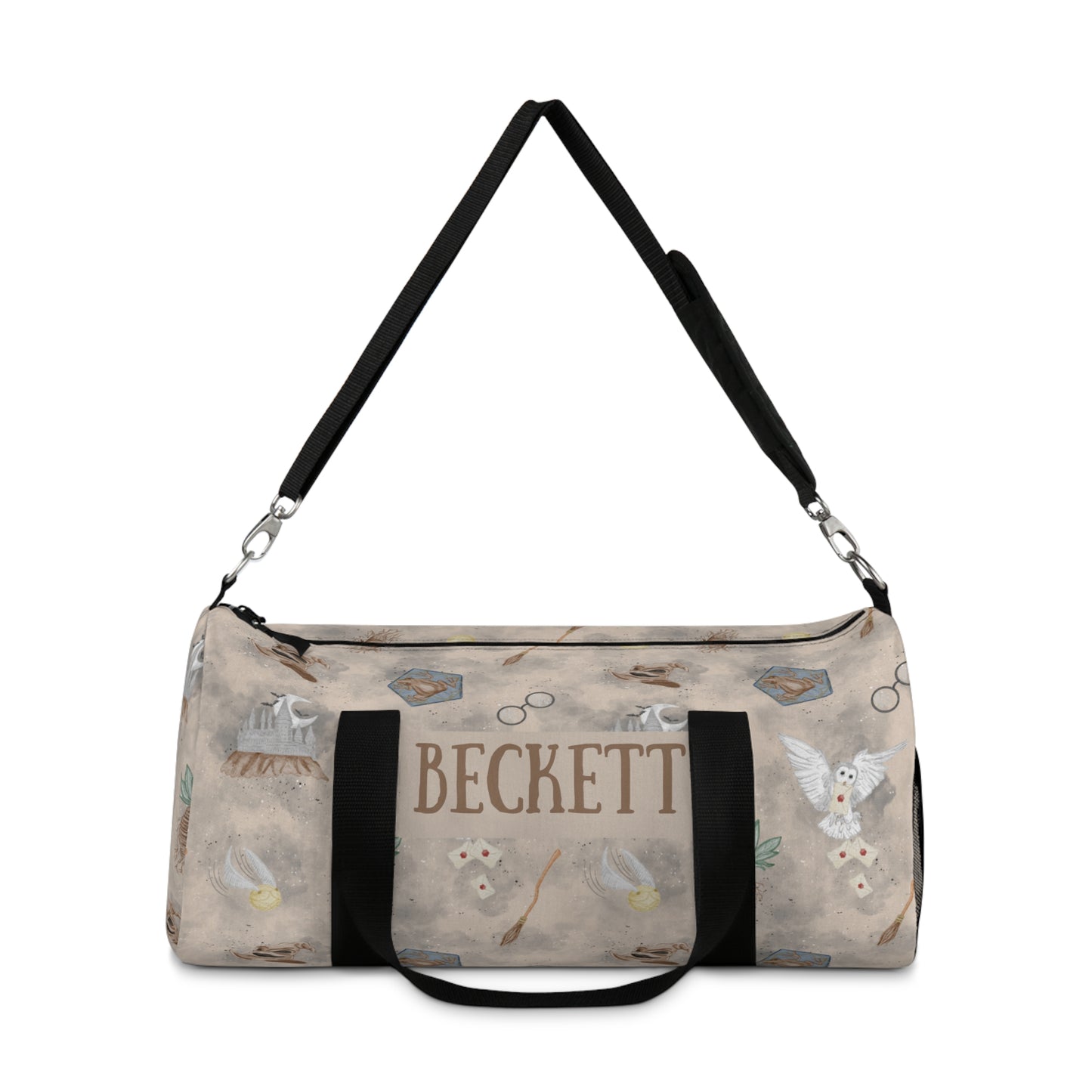 Yer A Wizard Duffel Bag (INCLUDE CUSTOM NAME & FONT OPTION IN NOTES AT CHECKOUT)