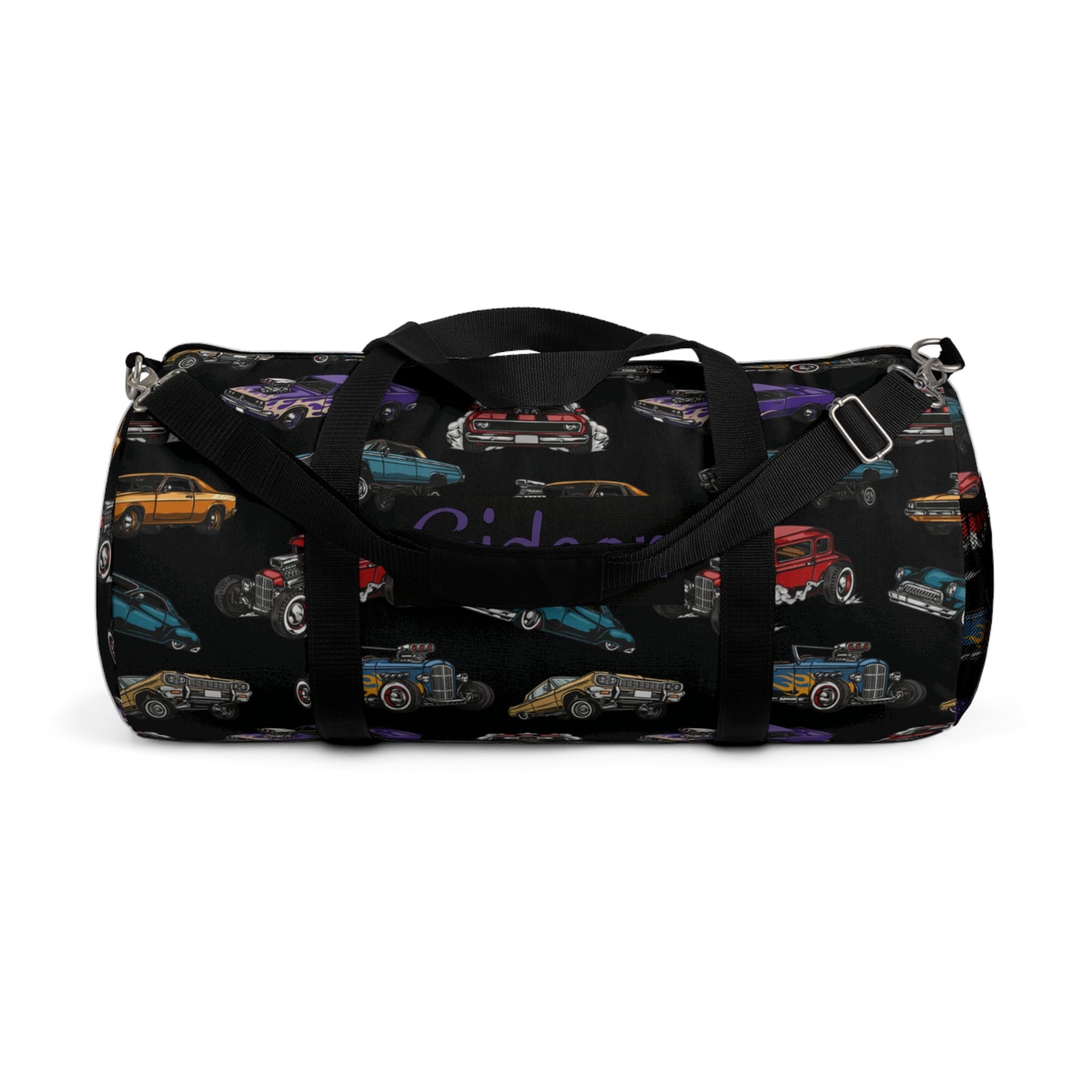 Hotrod Road Duffel Bag (INCLUDE CUSTOM NAME & FONT OPTION IN NOTES AT CHECKOUT)