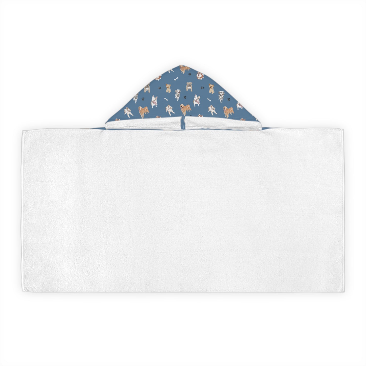 Dog-gone Comfy Youth Hooded Towel (INCLUDE CUSTOM NAME & FONT OPTION IN NOTES AT CHECKOUT)