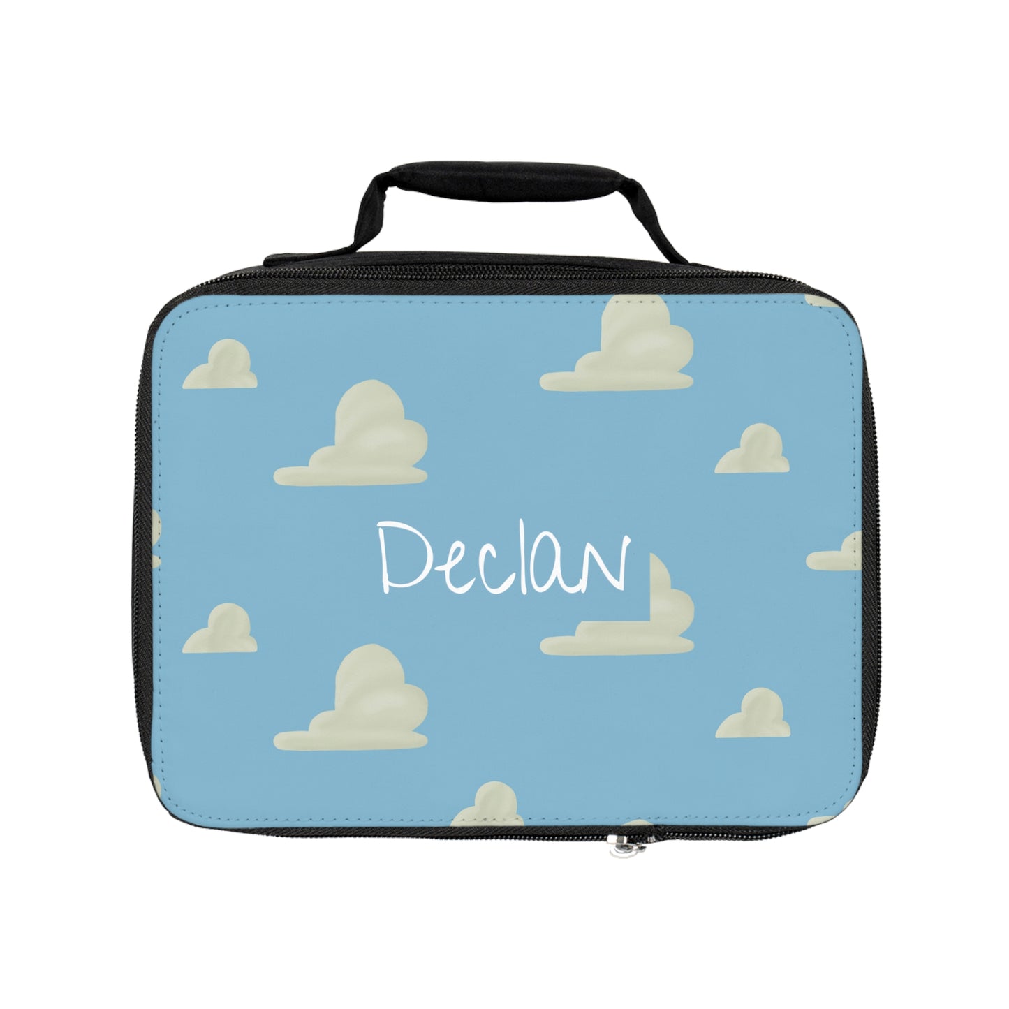 Clouds Lunch Bag (INCLUDE CUSTOM NAME & FONT OPTION IN NOTES AT CHECKOUT)