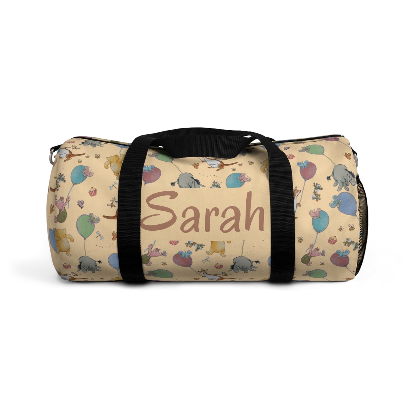 Beary Best Party Duffel Bag (INCLUDE CUSTOM NAME & FONT OPTION IN NOTES AT CHECKOUT)