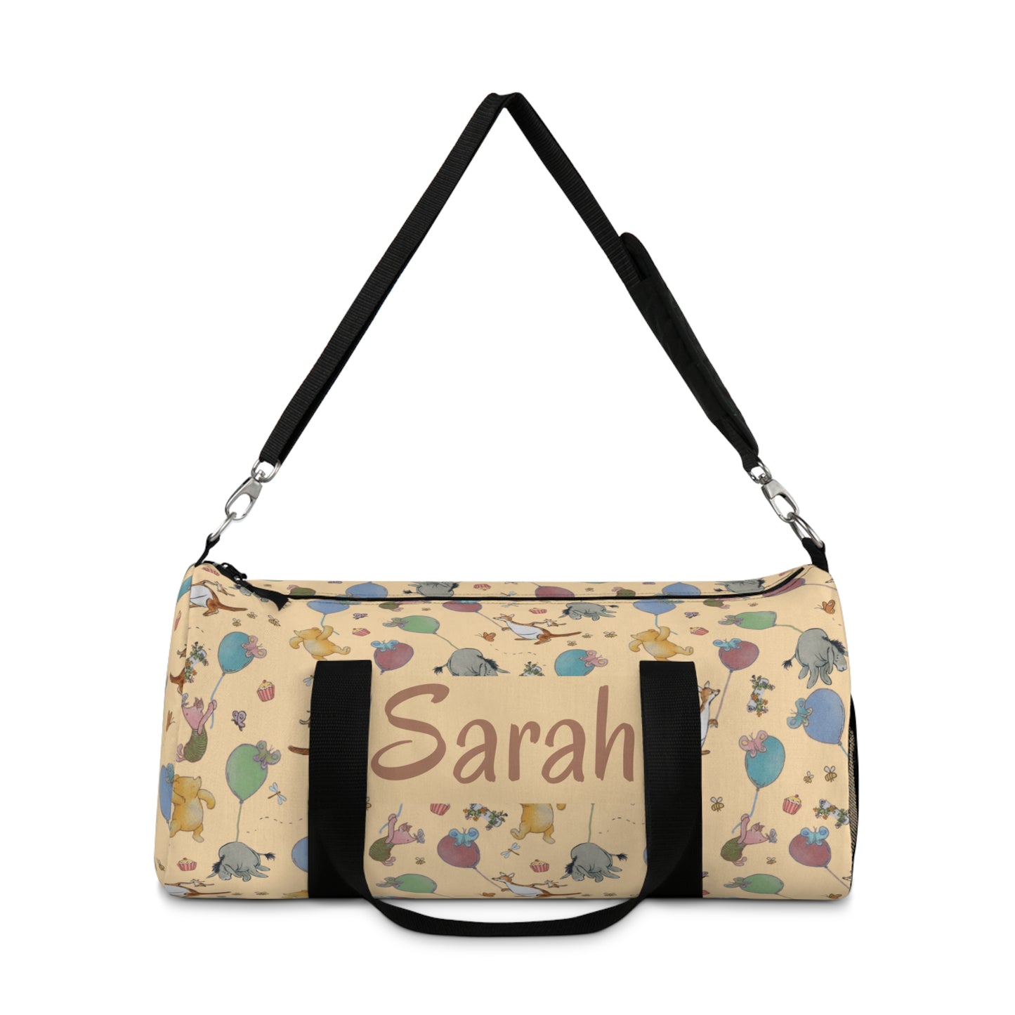 Beary Best Party Duffel Bag (INCLUDE CUSTOM NAME & FONT OPTION IN NOTES AT CHECKOUT)