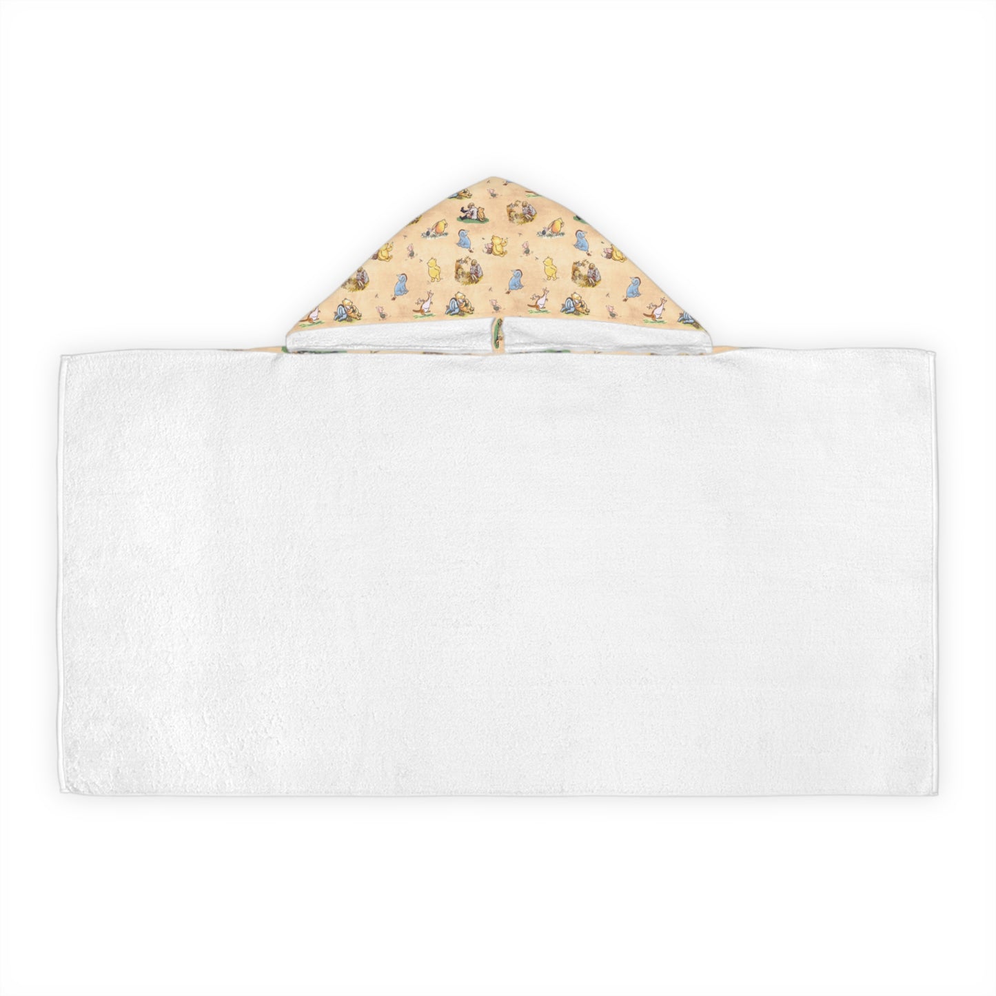 Beary Best Friends Youth Hooded Towel (INCLUDE CUSTOM NAME & FONT OPTION IN NOTES AT CHECKOUT)