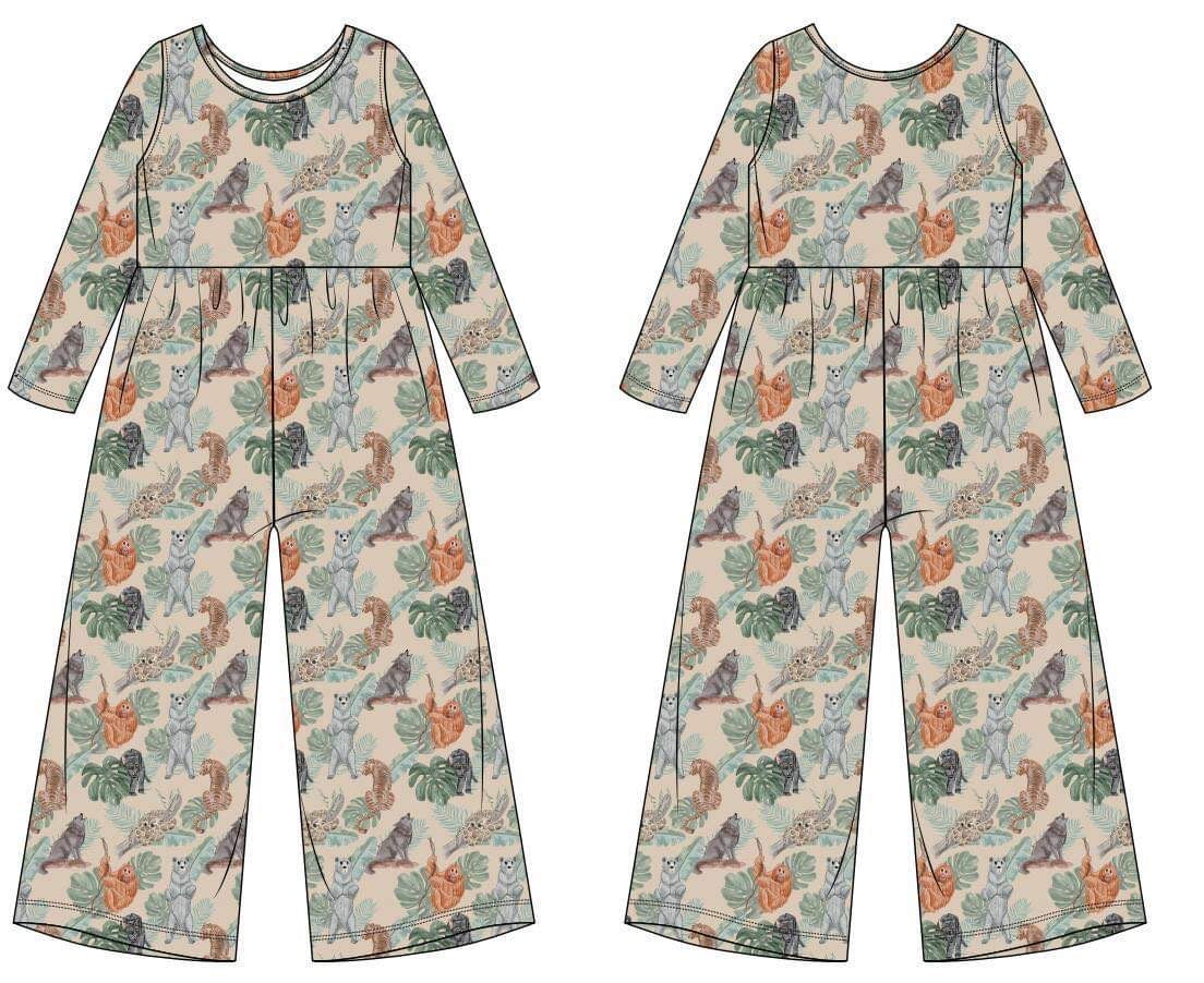 Bear Necessities Leggy Romper