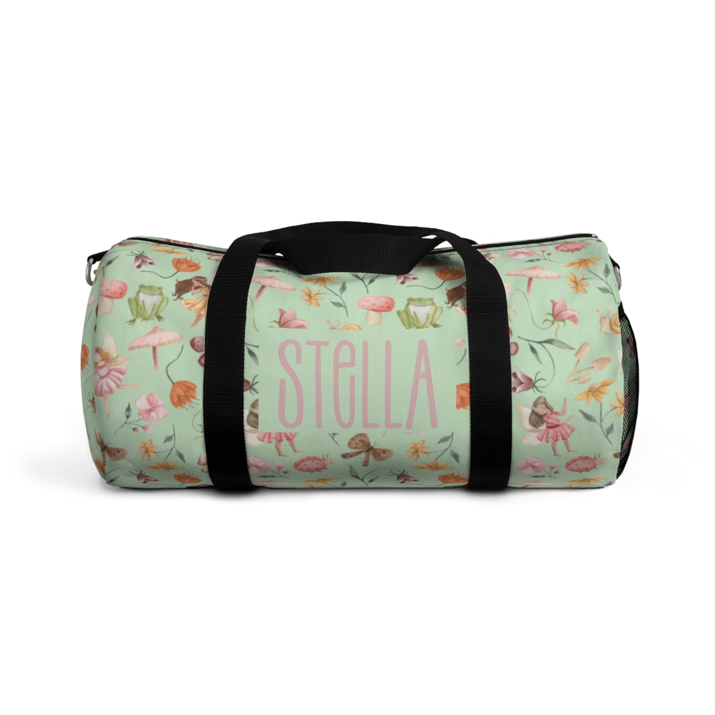 Whitton’s Fairy Garden Duffel Bag (INCLUDE CUSTOM NAME & FONT OPTION IN NOTES AT CHECKOUT)