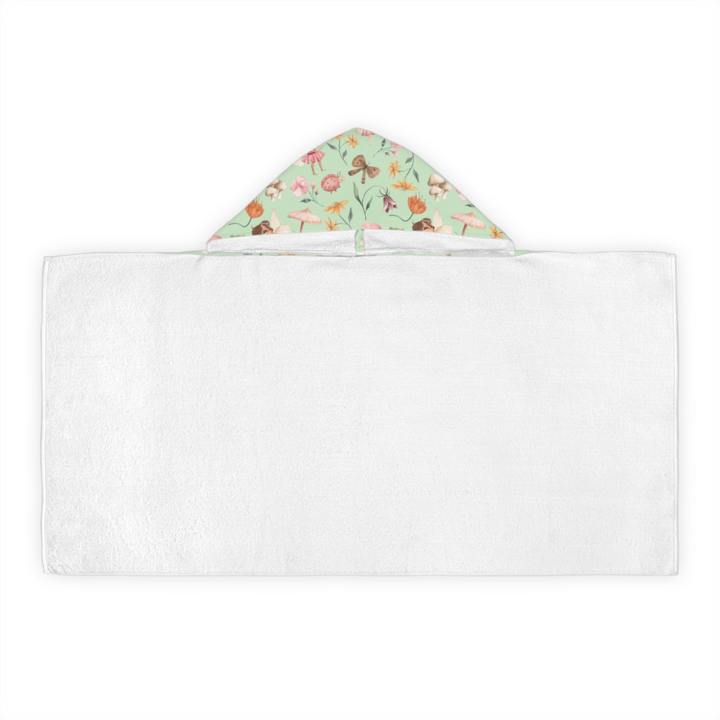 Whitton’s Fairy Garden Youth Hooded Towel (INCLUDE CUSTOM NAME & FONT OPTION IN NOTES AT CHECKOUT)