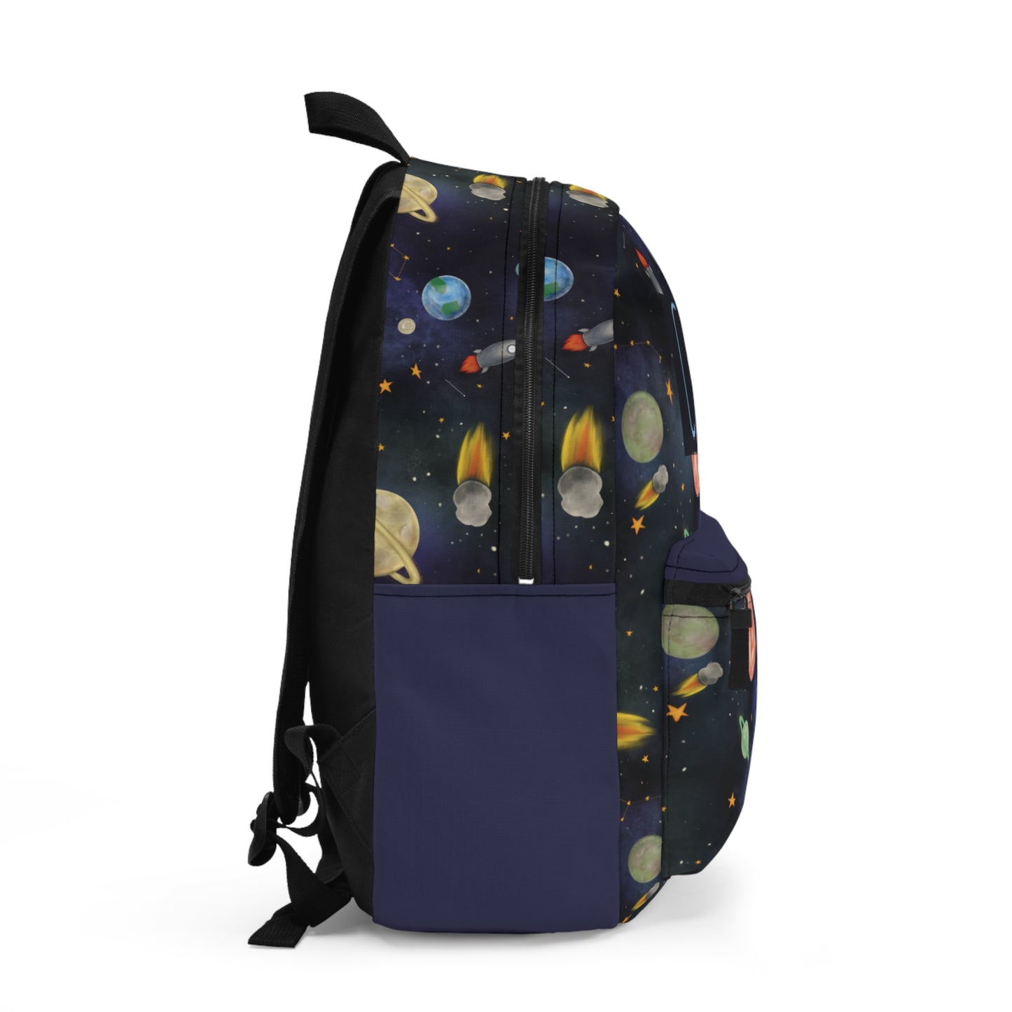 Teddy’s Space Adventure Backpack (INCLUDE CUSTOM NAME & FONT OPTION IN NOTES AT CHECKOUT)