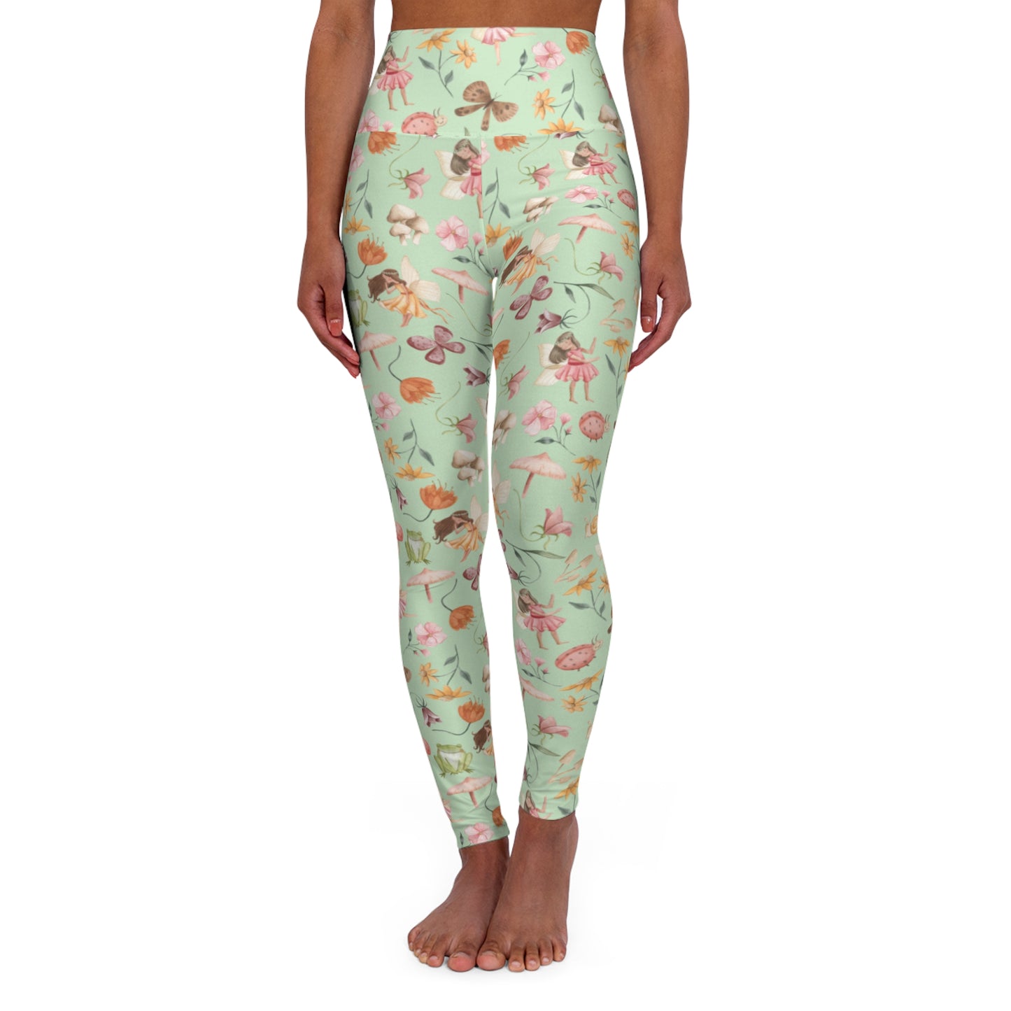 Whitton’s Garden High Waisted Yoga Leggings