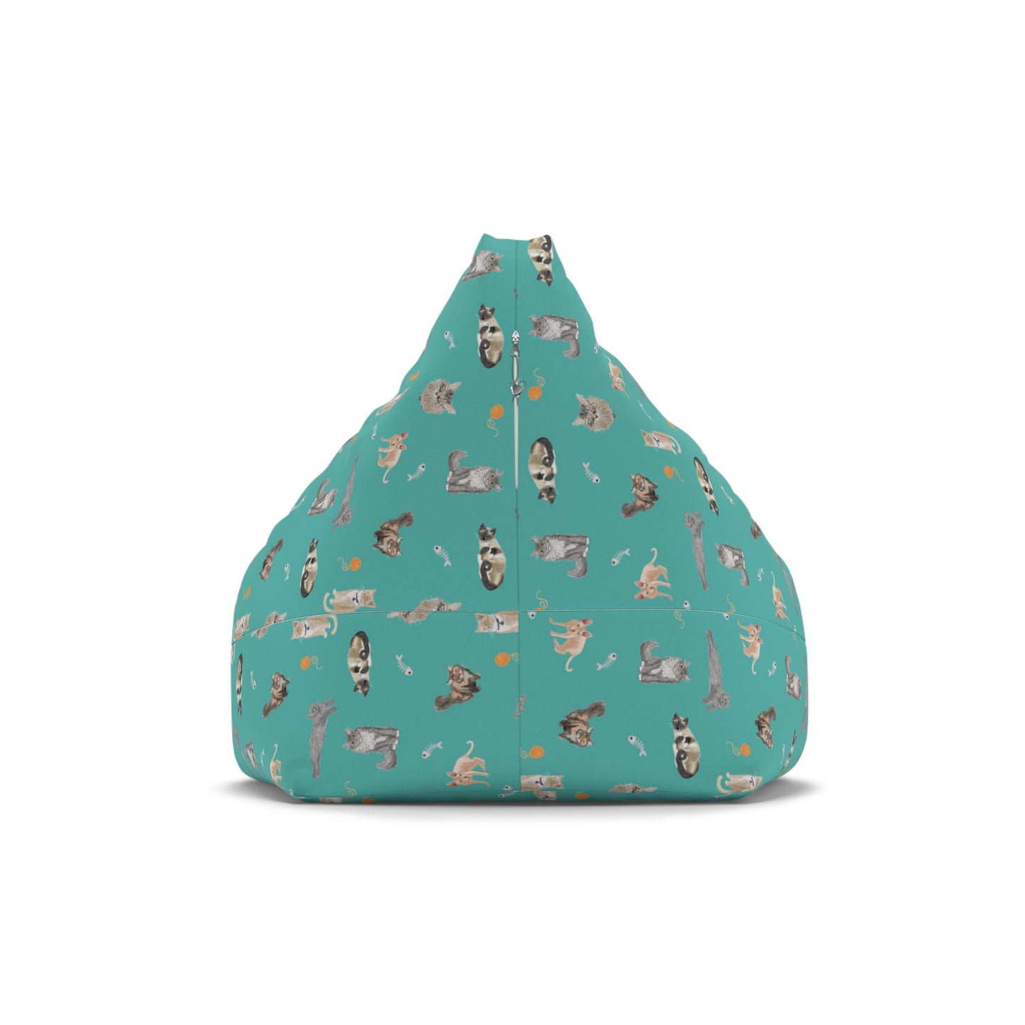 Purr-fectly Cozy Bean Bag Chair Cover (INCLUDE CUSTOM NAME & FONT OPTION IN NOTES AT CHECKOUT)