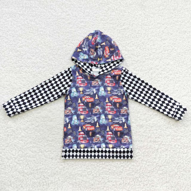 Checkered flag hoodie online