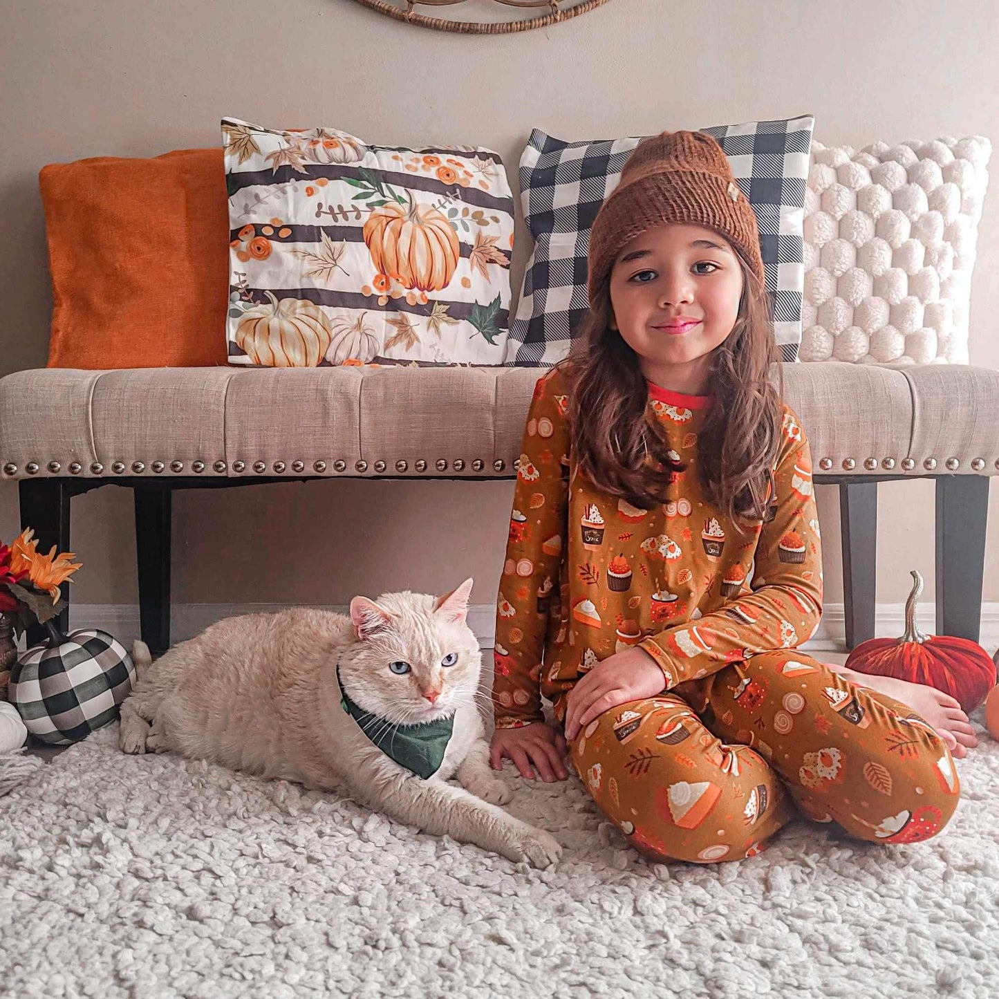 Spice is Nice two piece long sleeves with pants pajama set