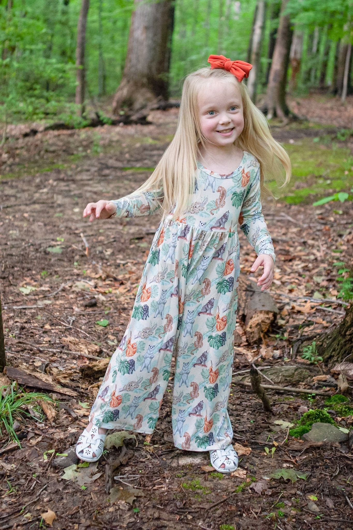 Bear Necessities Leggy Romper