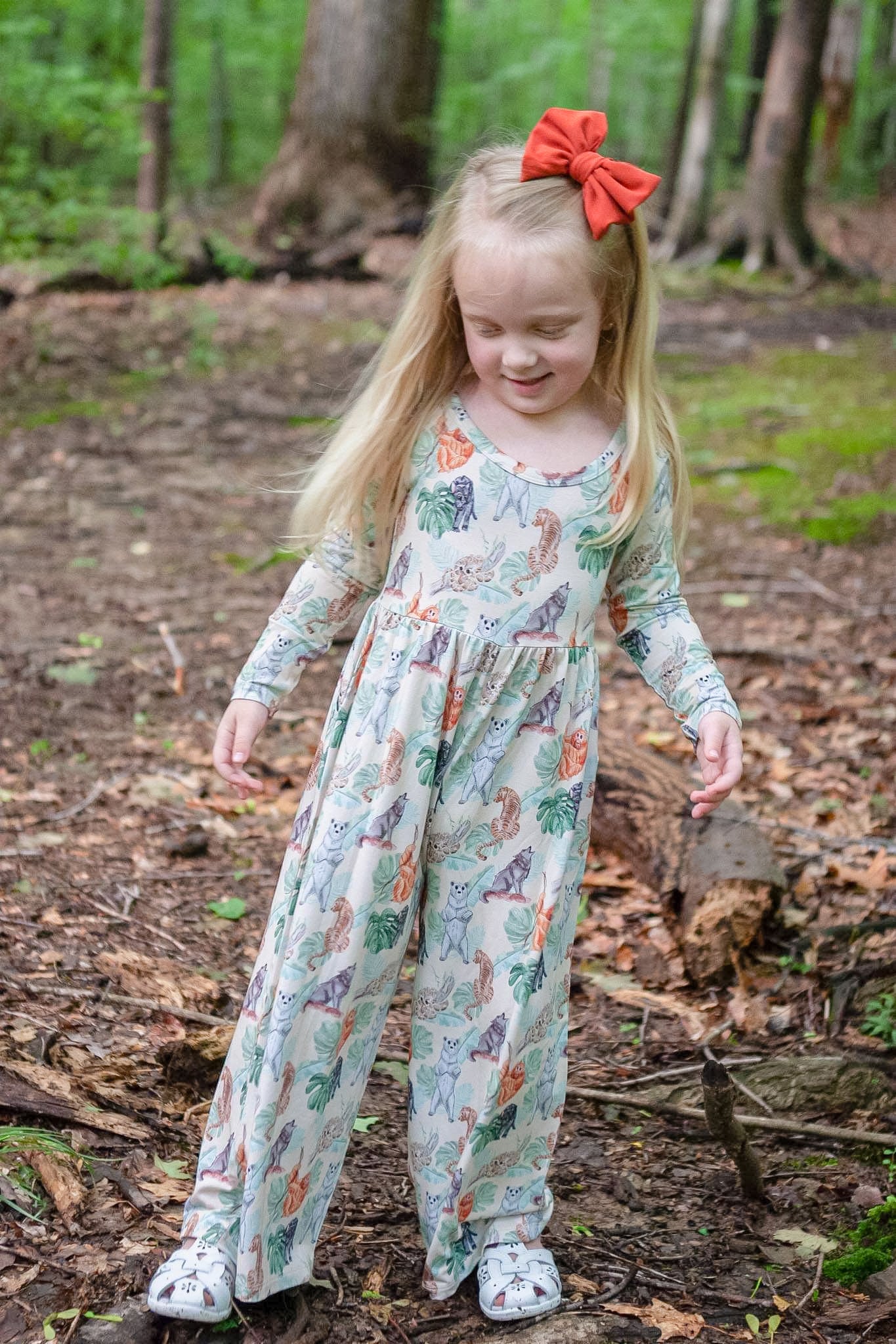 Bear Necessities Leggy Romper