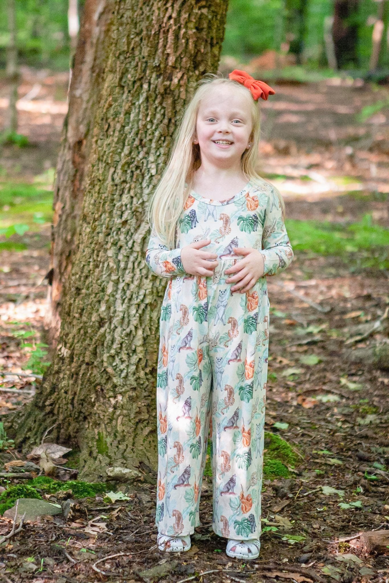 Bear Necessities Leggy Romper