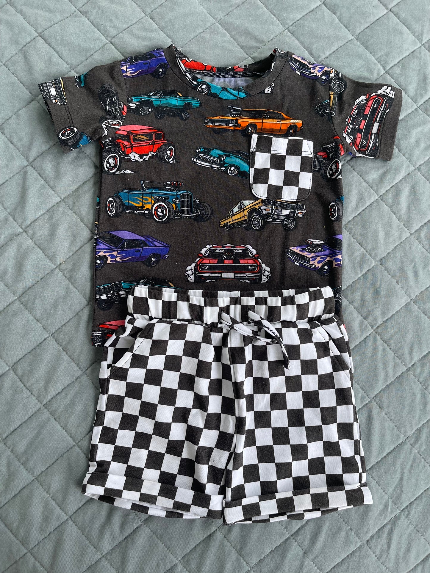 Hotrod Road Daywear Shorts Set