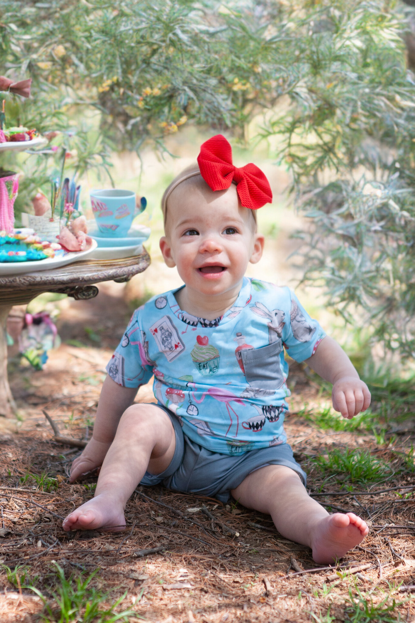 We're All Mad Here Daywear Shorts Set
