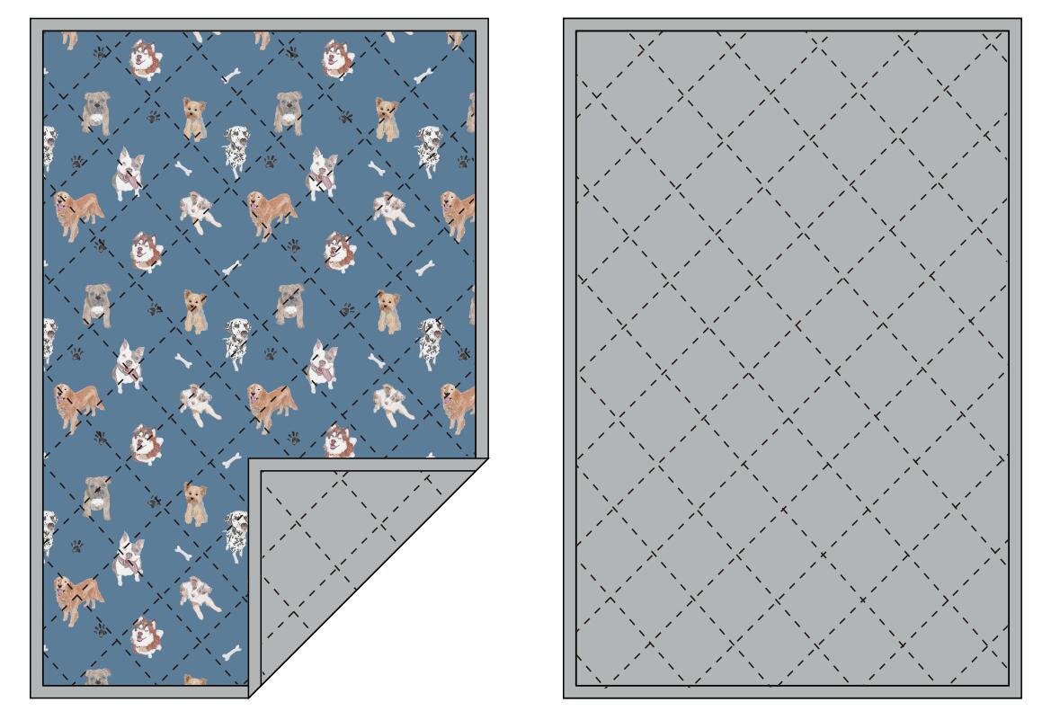 Dog-gone Comfy Quilted Blankets