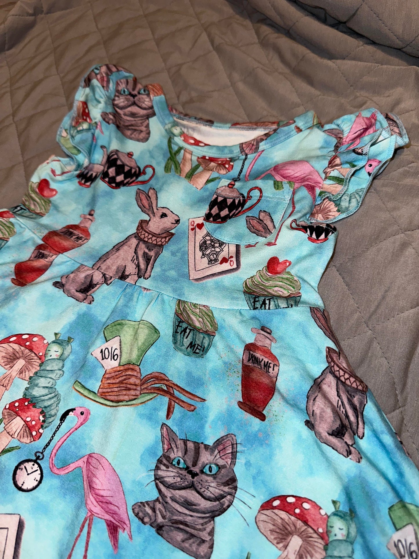 We're All Mad Here Twirl Dress