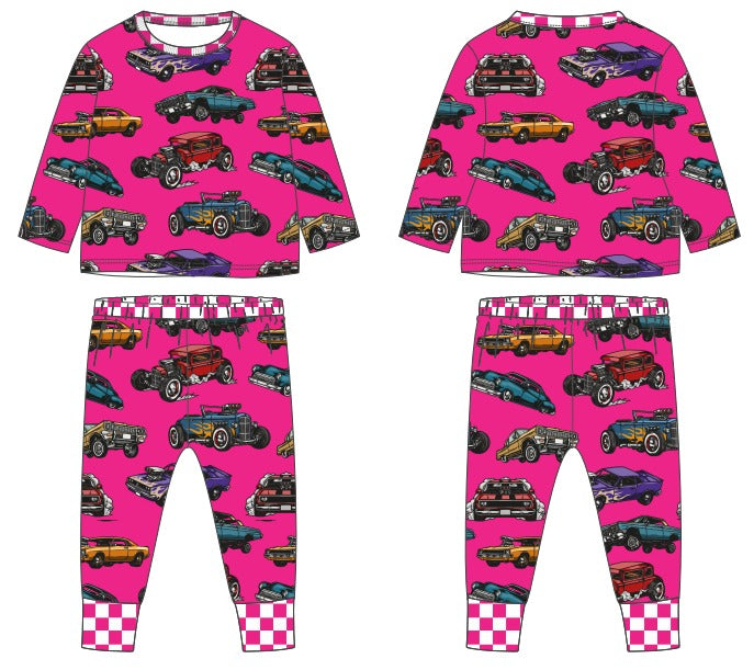 Hotrod Rose 2-piece Children's Set